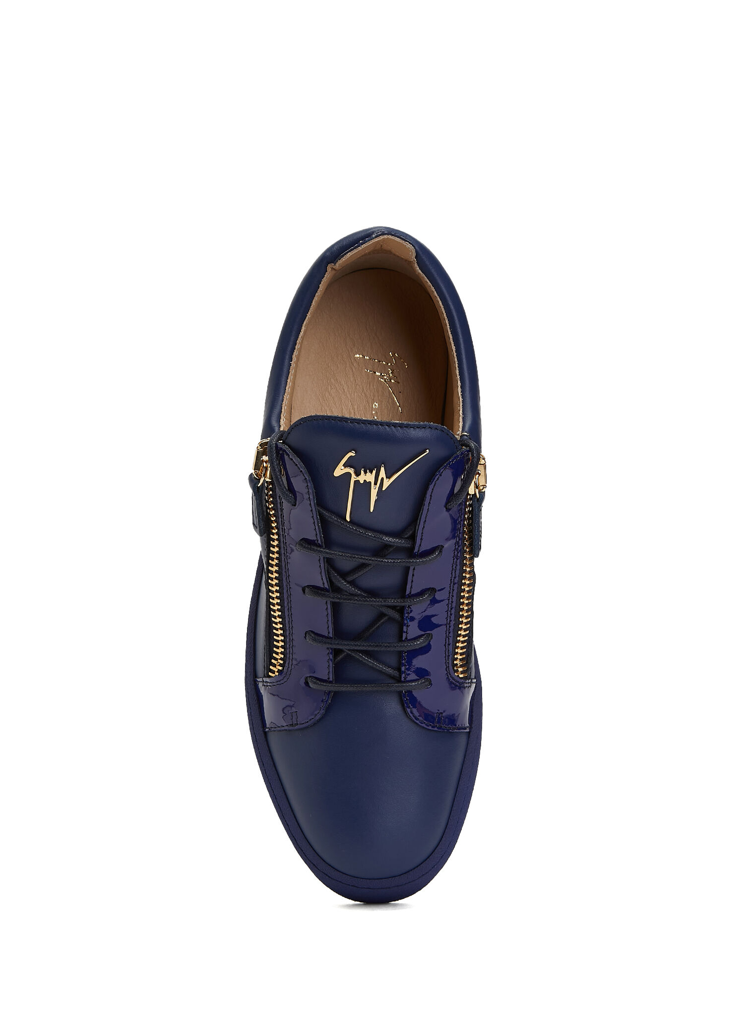 Giuseppe Zanotti Lacivert Erkek Frankie Lacivert Erkek Deri