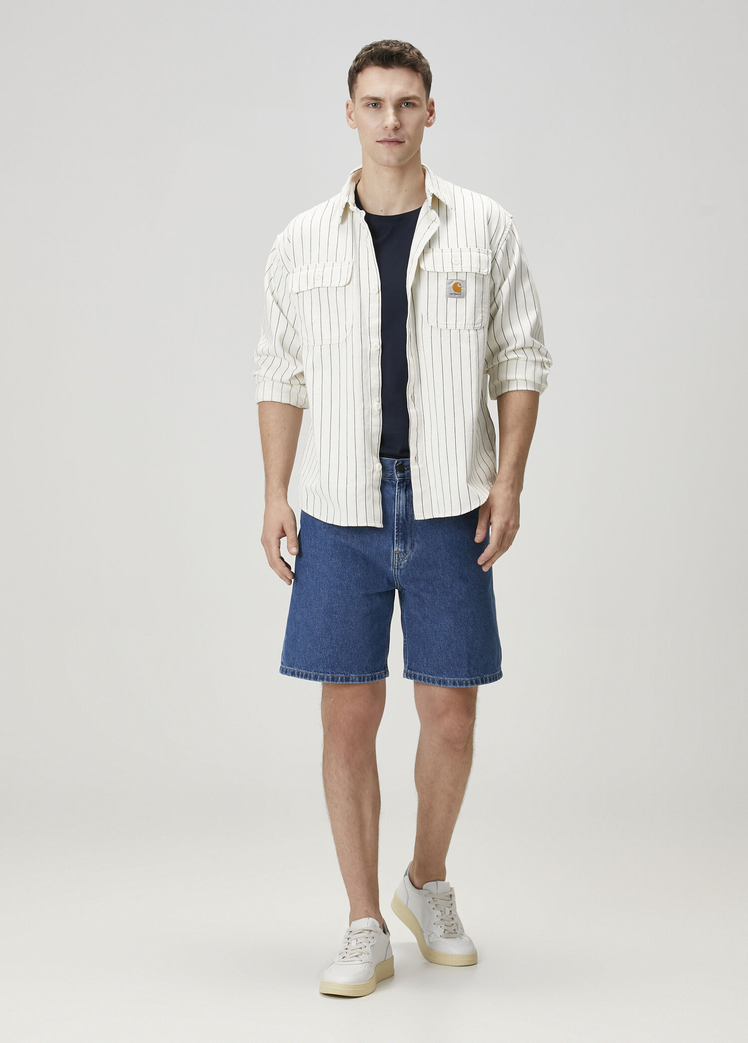 Nolan Indigo Denim Bermuda