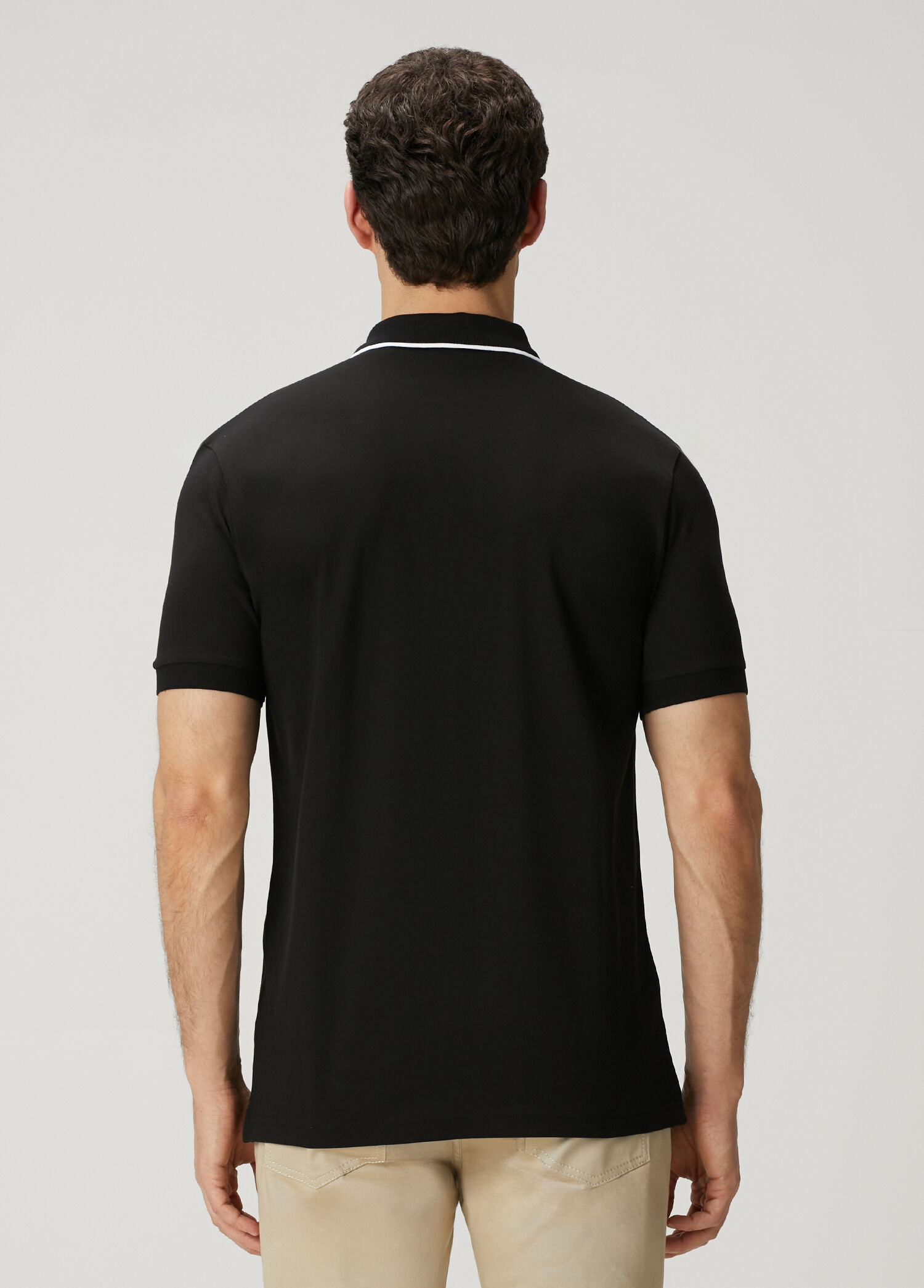 Boss Siyah Erkek Siyah Polo Yaka T-shirt 1911097 | Beymen