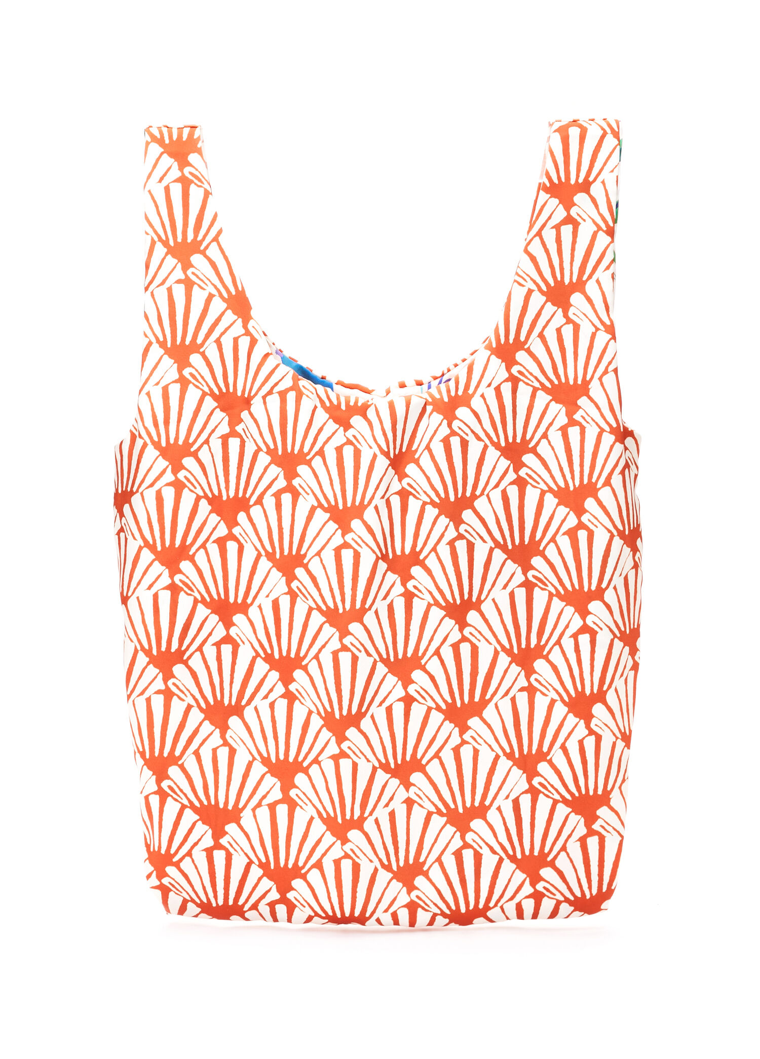 Beymen Turuncu Desenli Alışveriş Çantası. 4 Beymen Turuncu Desenli Alışveriş Çantası. 4