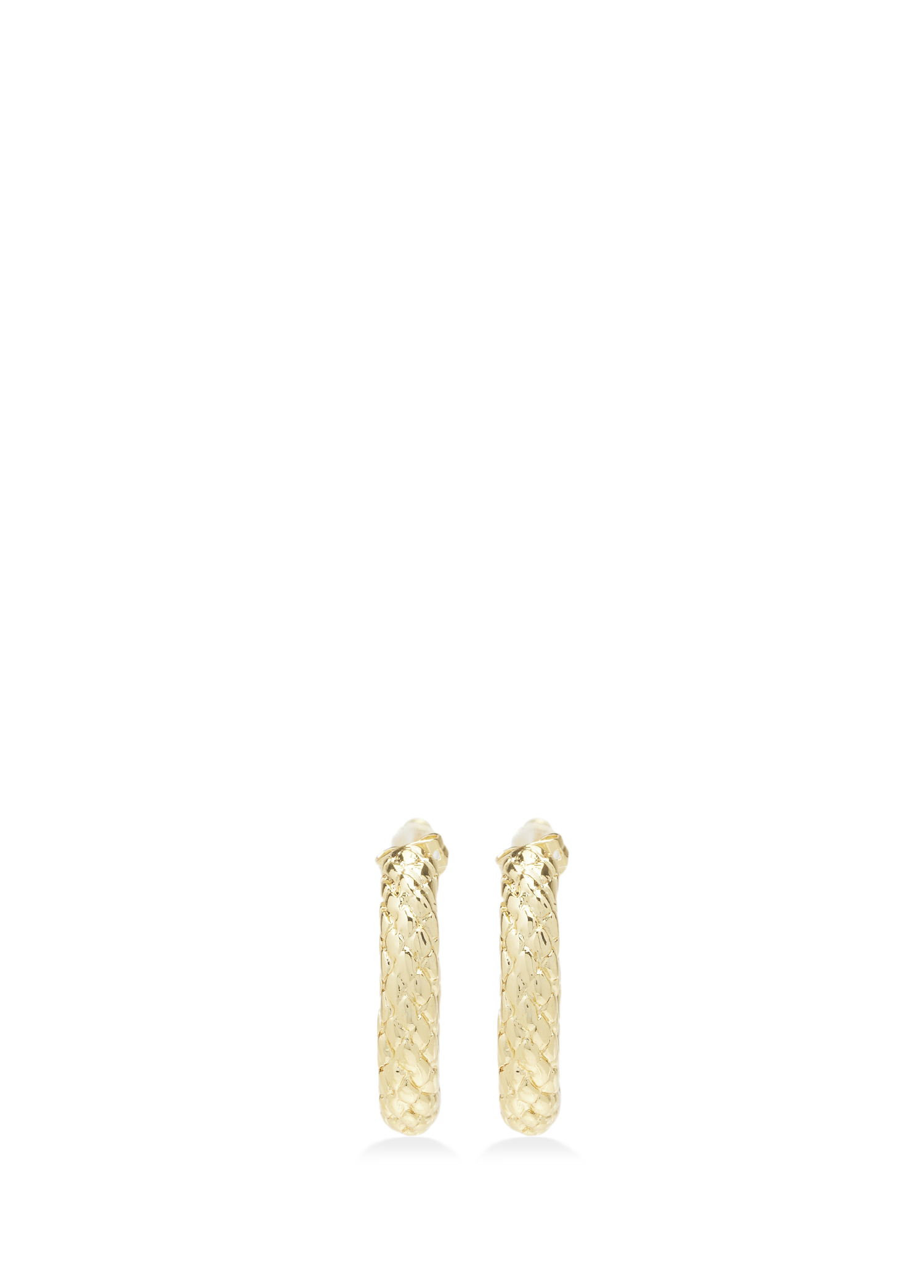 Gold Dokulu Kadın Küpe_1