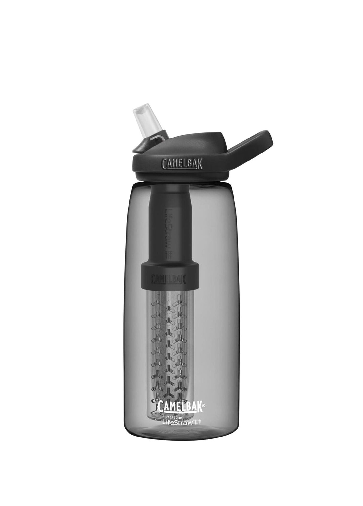 Eddy®+ Tritan™ Renew LifeStraw Gri Spor Matara 1000 ml