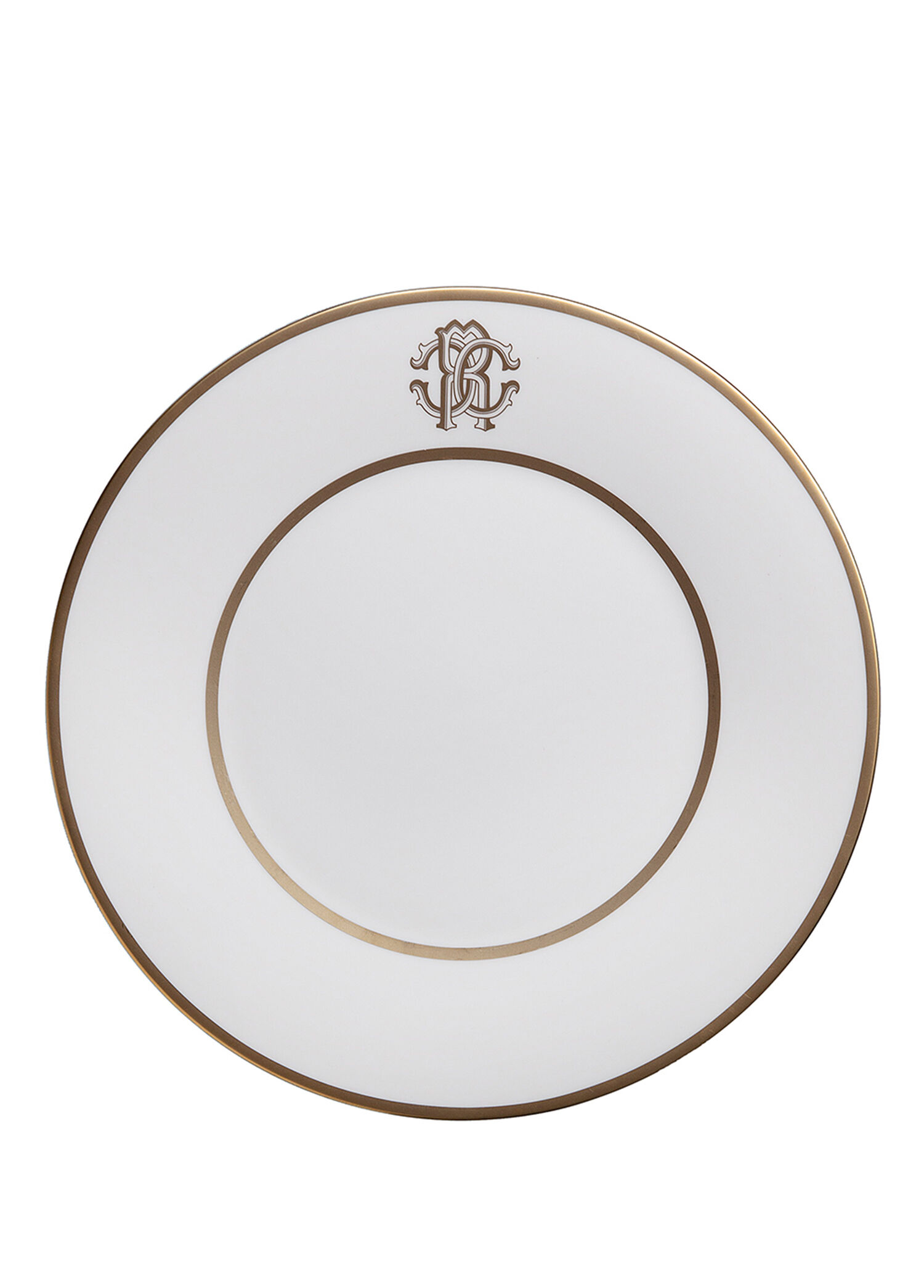 Silk Gold Beyaz Porselen Pasta Tabağı 21 cm