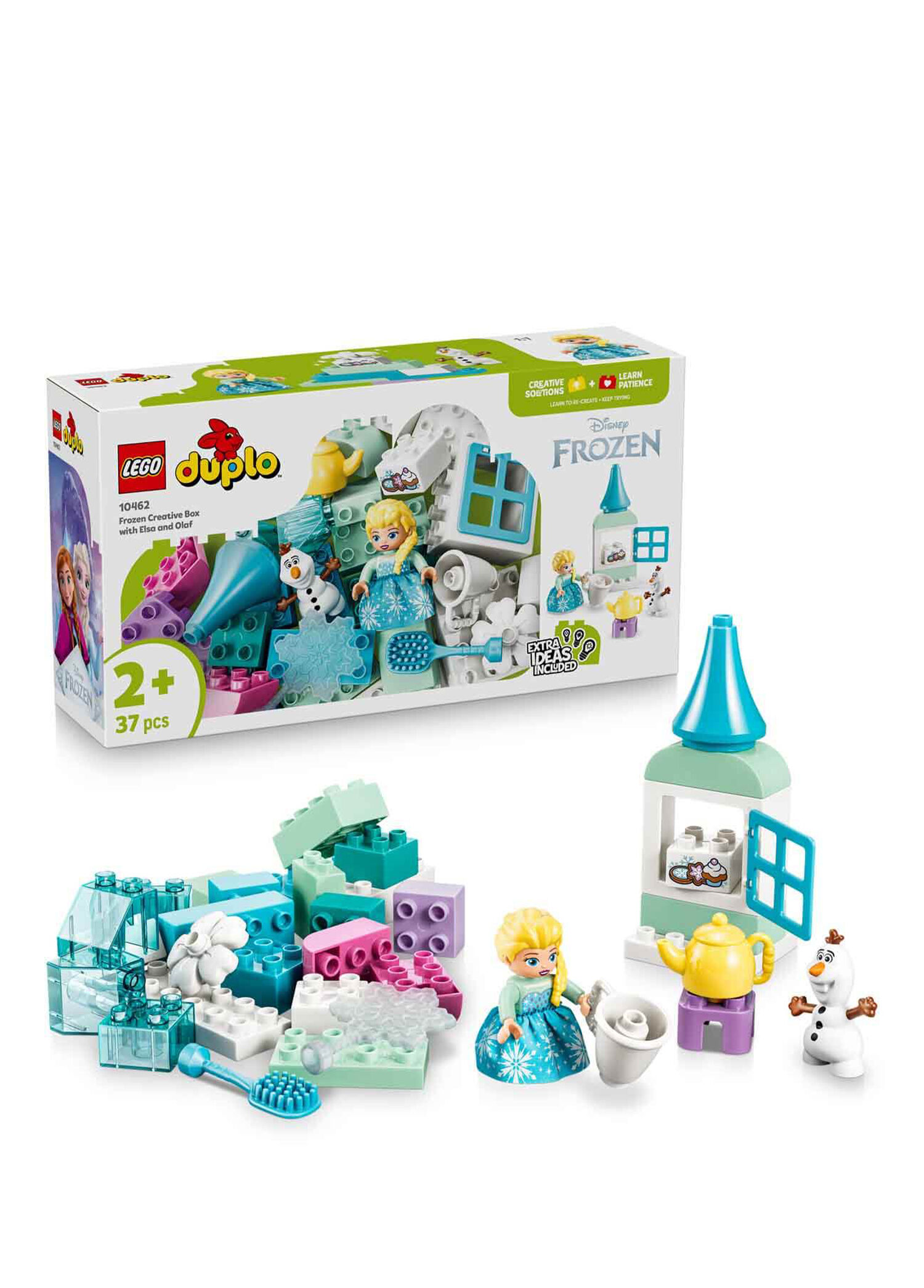 Lego - Duplo Disney Frozen with Elsa & Olaf Creative Box 2+ 37-Piece Building Toy 10462