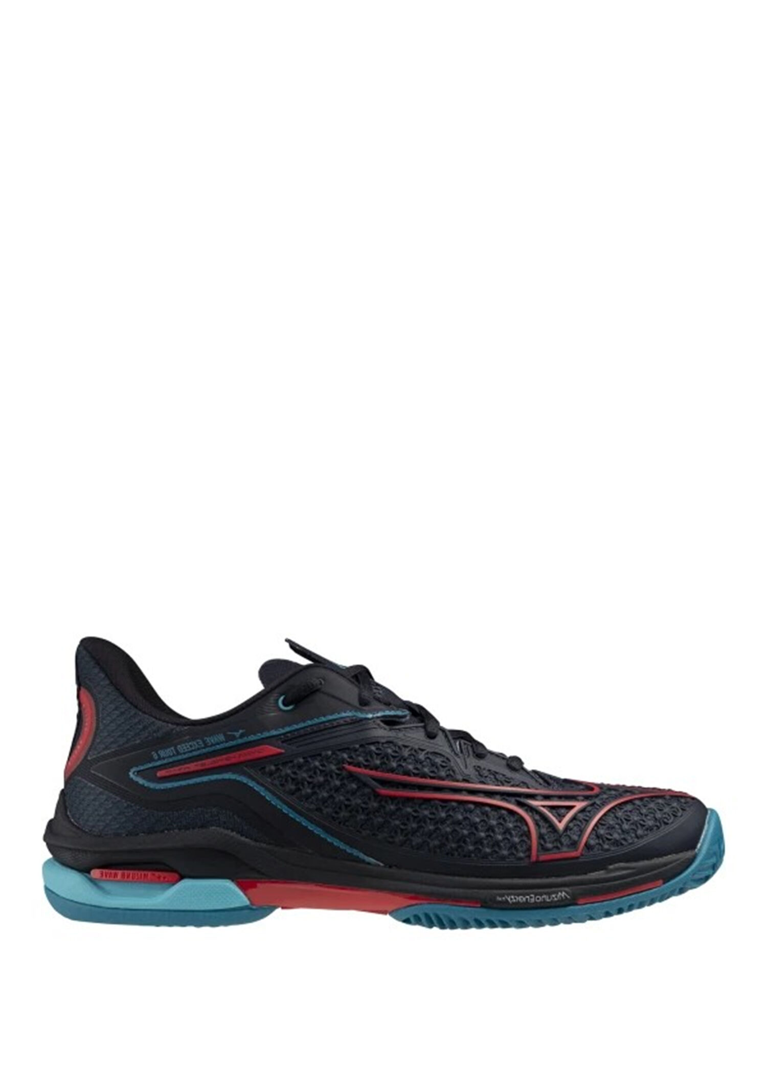 Mizuno Siyah Erkek Wave Exceed Tour 6 Siyah Kırmızı Erkek Padel