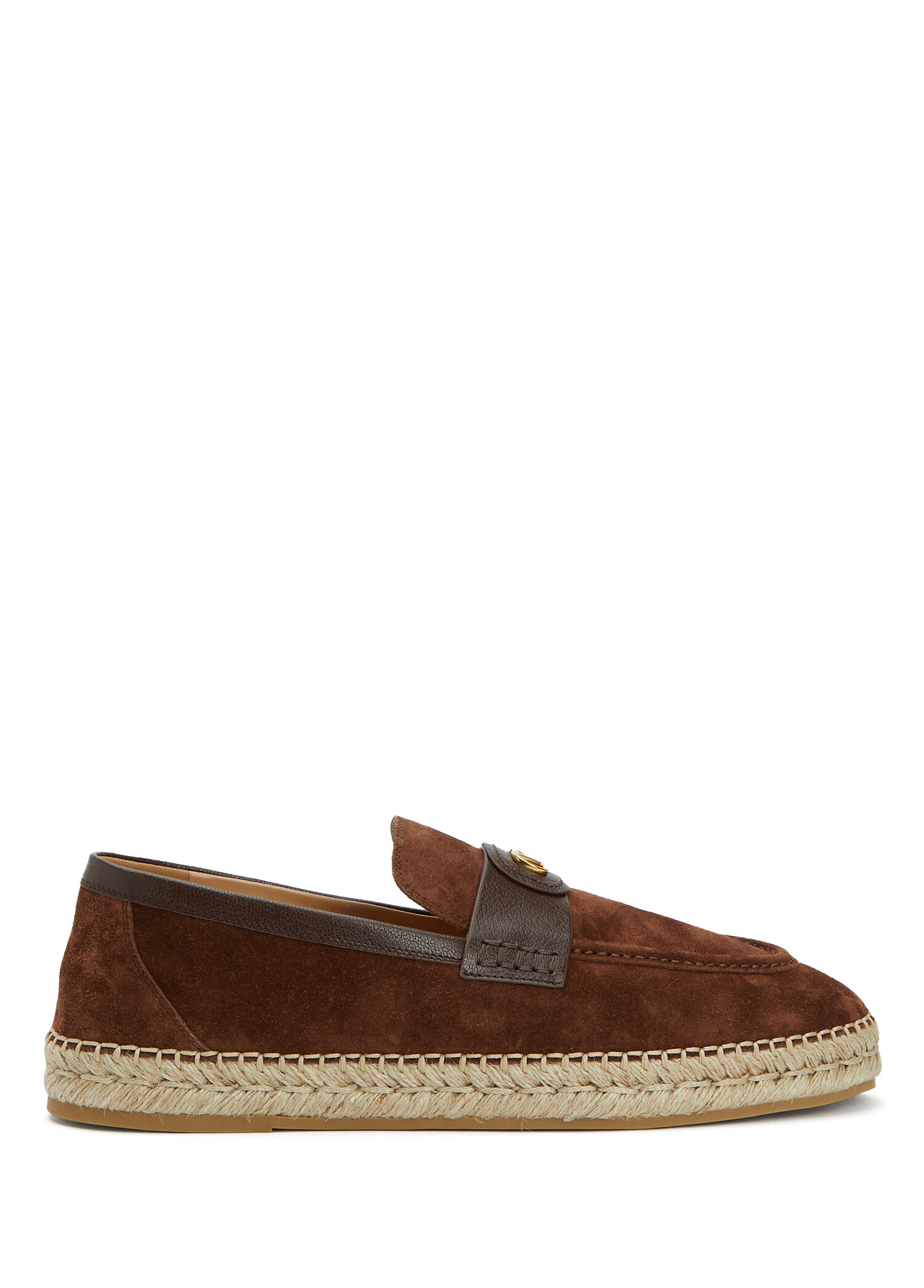 Palm Avenue Kahverengi Erkek Deri Espadril