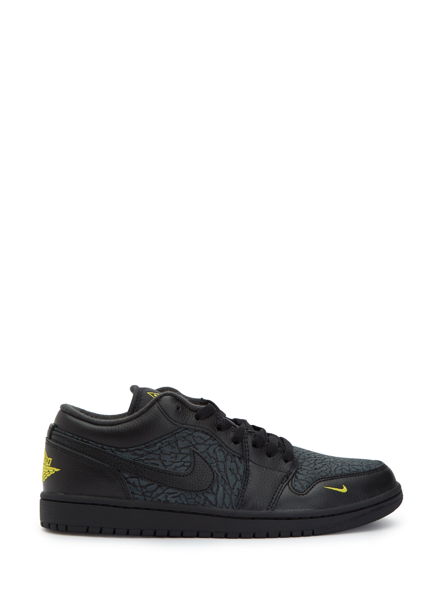 Air Jordan 1 Siyah Erkek Deri Sneaker