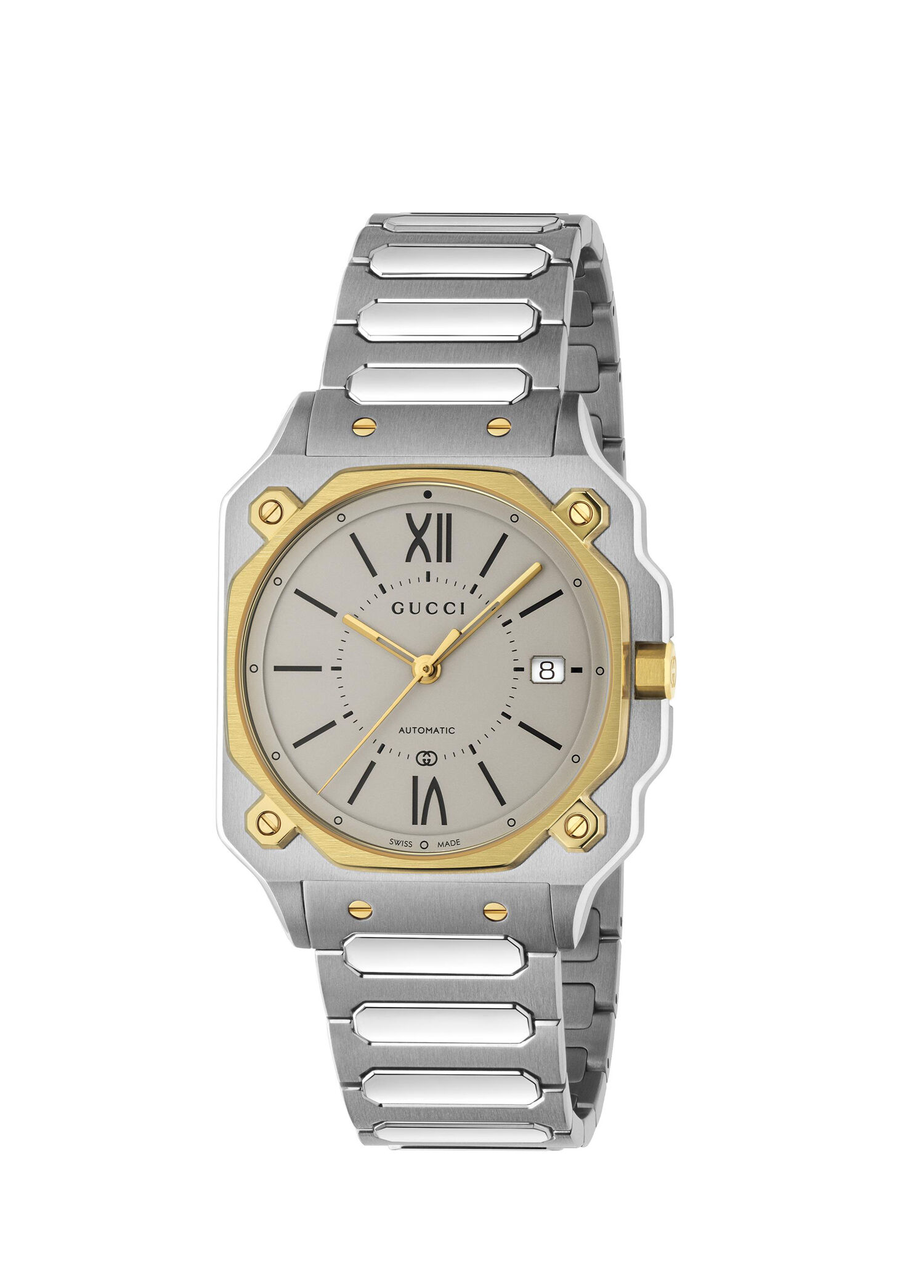 G-Flat Gold Silver Kadın Saat