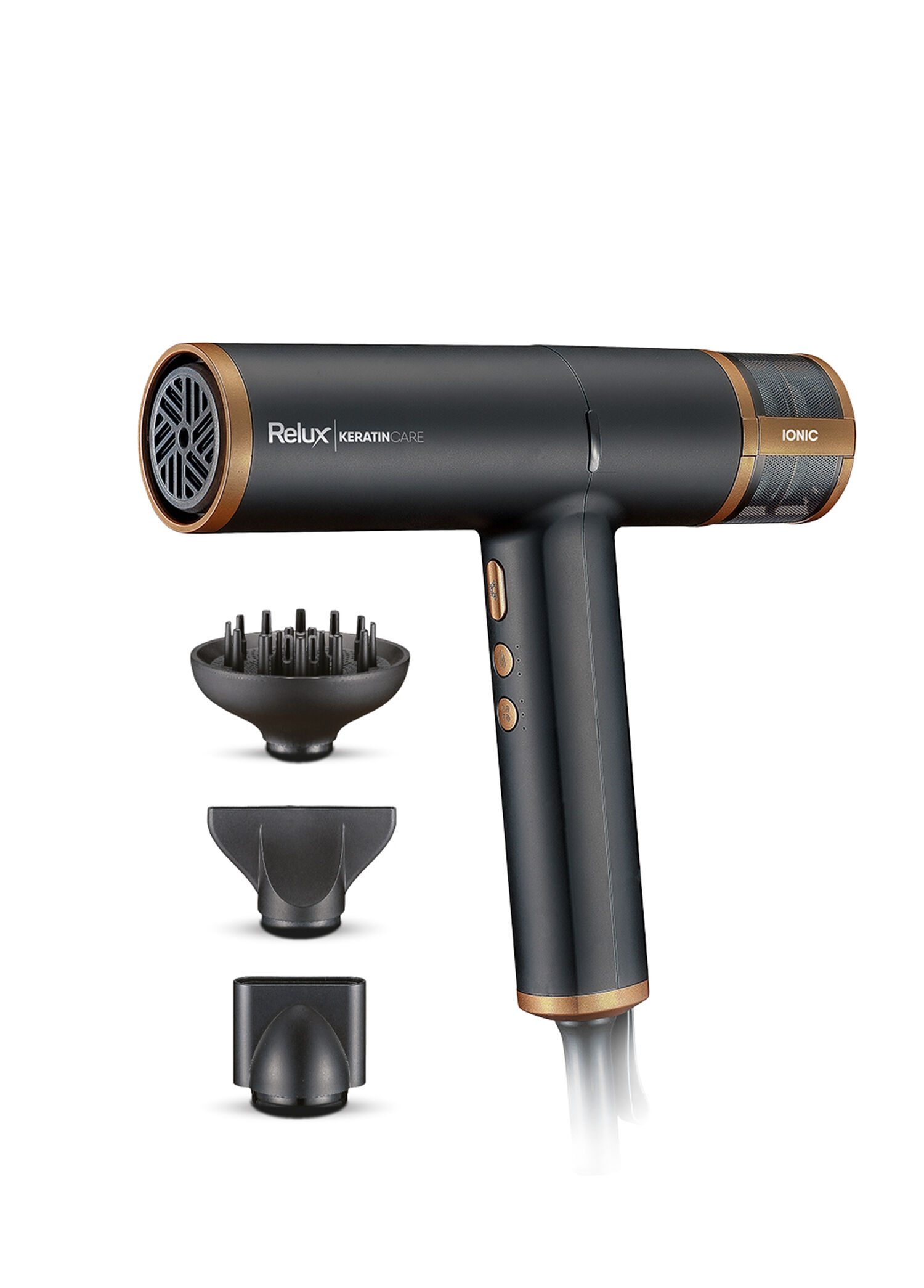 Relux Rhd9190B Keratincare Bldc Saç Kurutma Makinesi 1900W, Hızlı, Sessiz Kurutma