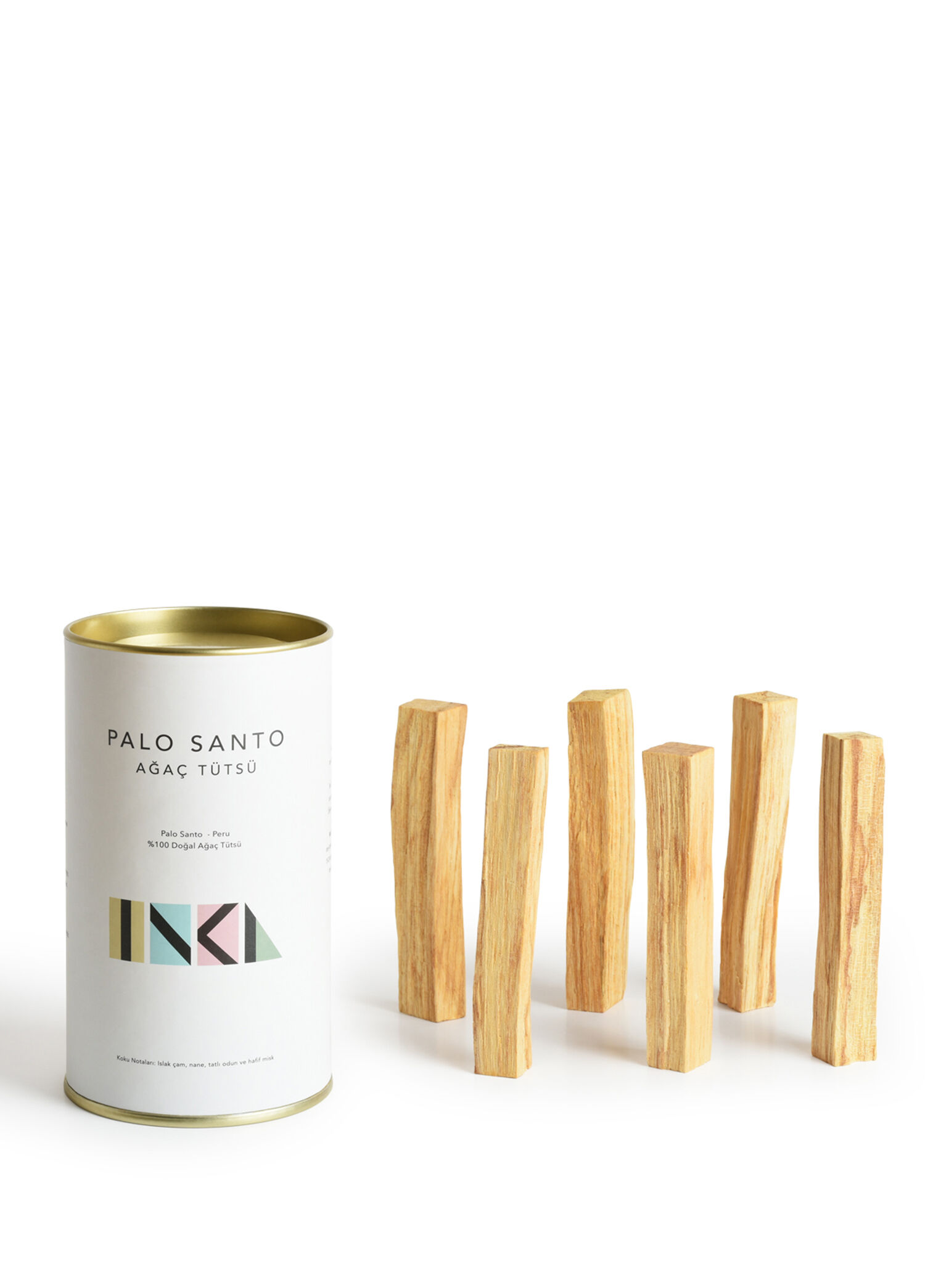 Palo Santo Peru 6'lı Ağaç Tütsüsü
