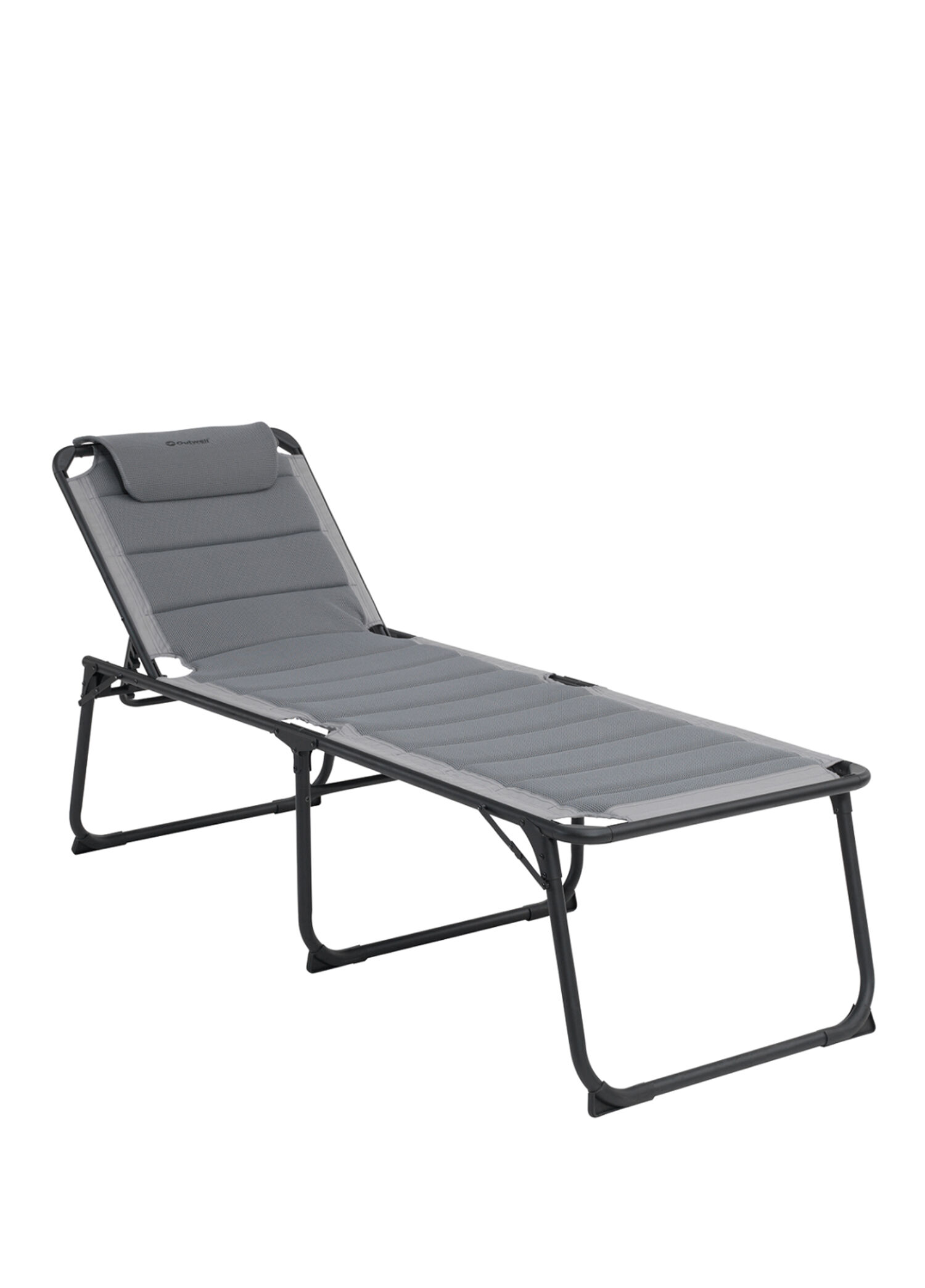 Samoa Premium Ultra Konforlu Grey 5 Pozisyonlu Katlanır Kamp Şezlongu