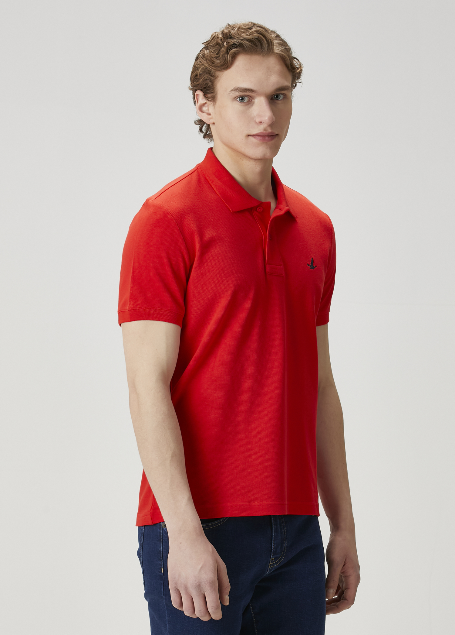 Kırmızı Polo t-shirt_2