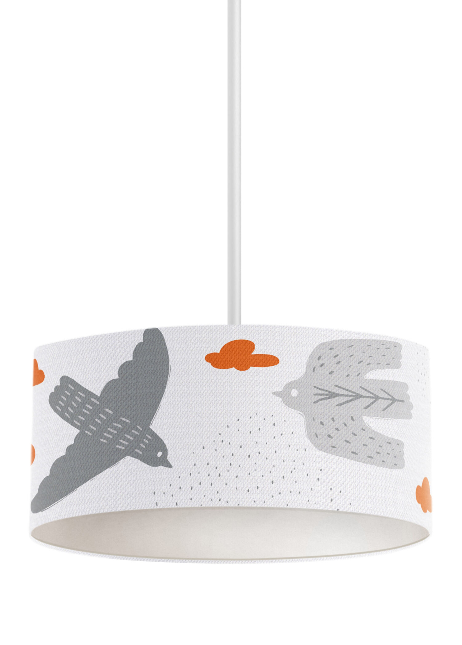 Bird of Life Gri Çocuk Odası Tavan Aydınlatma