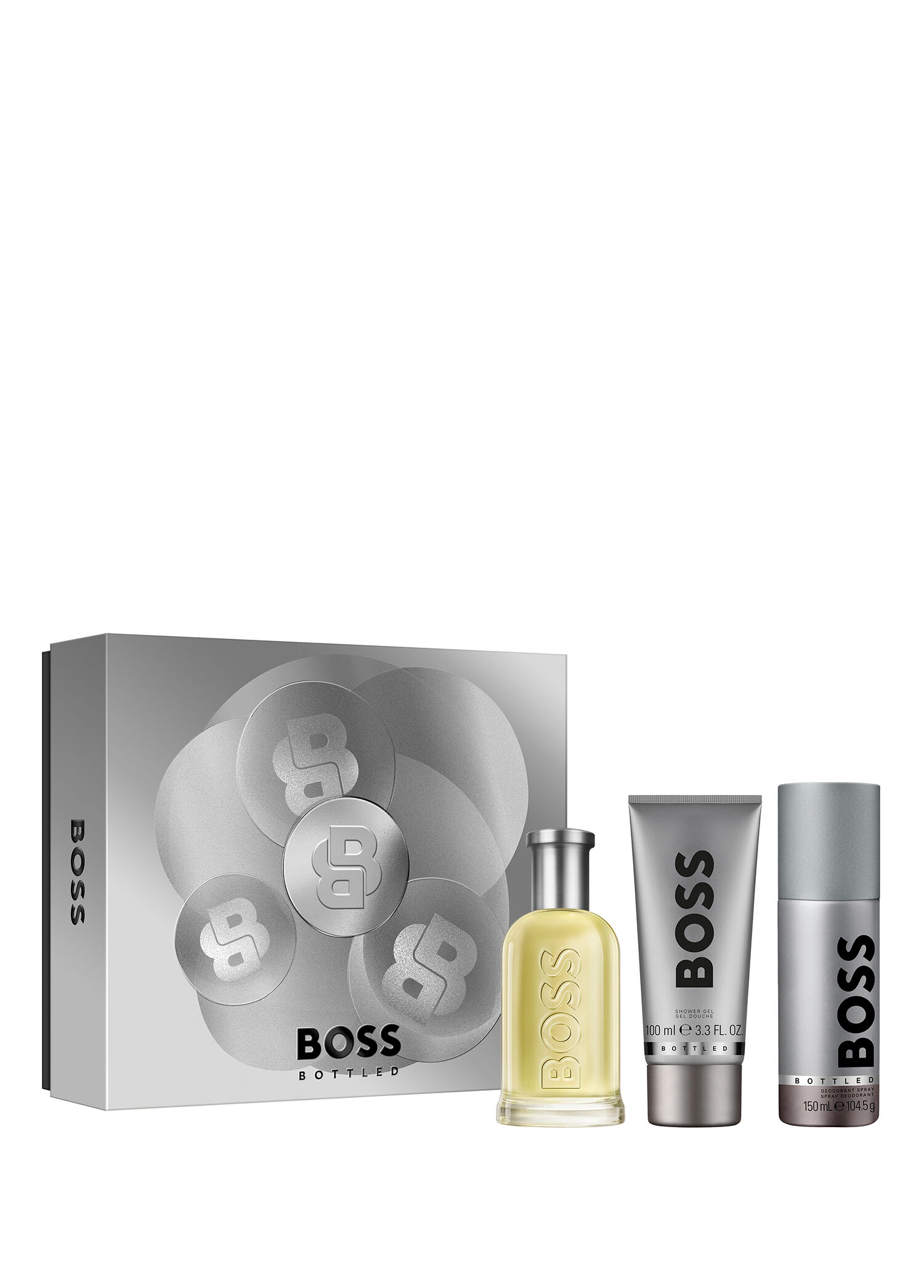 Bottled EDT 100 ml Parfüm + EDT 100 ml Duş Jeli + EDT 150 ml Deodorant Erkek Parfüm Seti