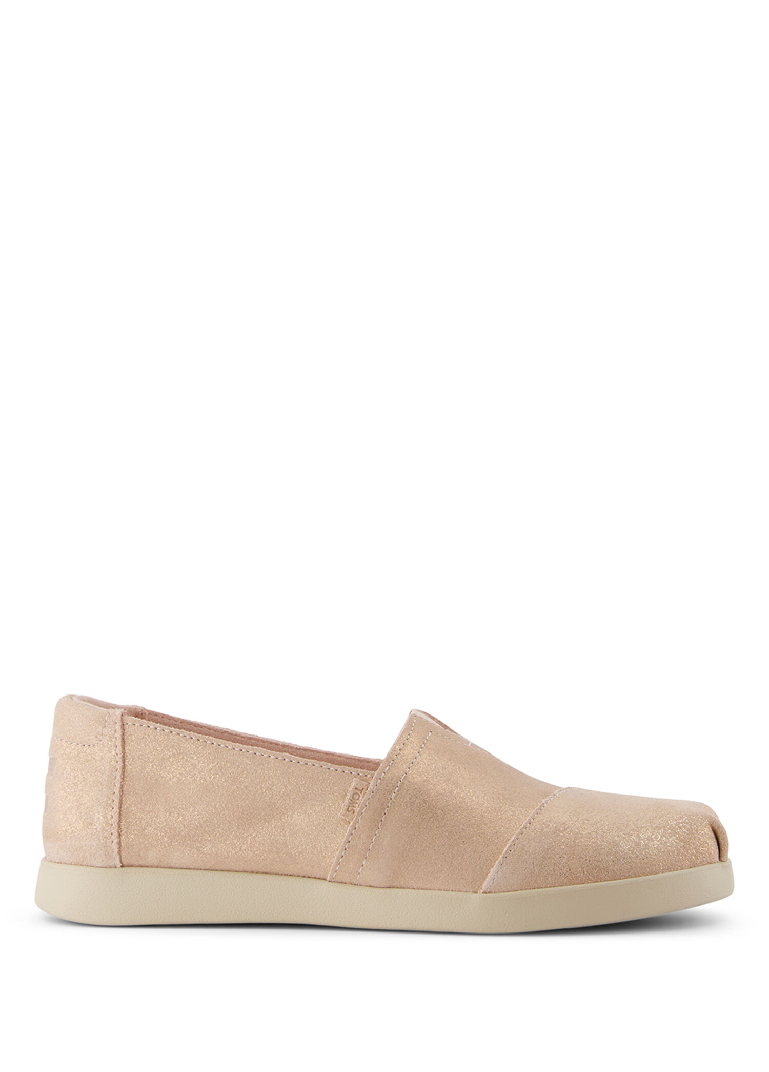 Alpargata Plus Pale Rose Metallic Süet Kadın Espadril