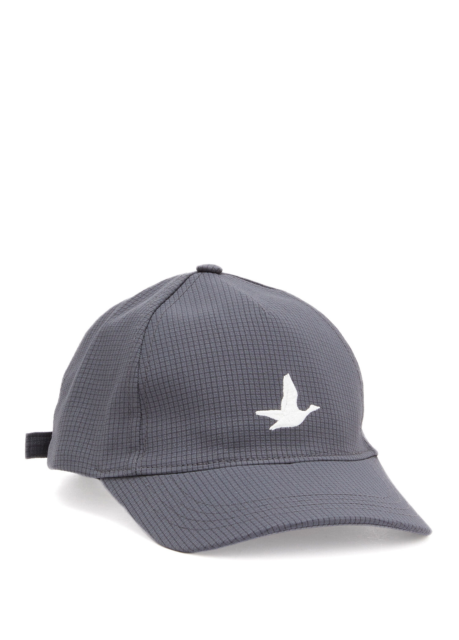 Antrasit Logo Nakışlı Erkek Gabardin Şapka