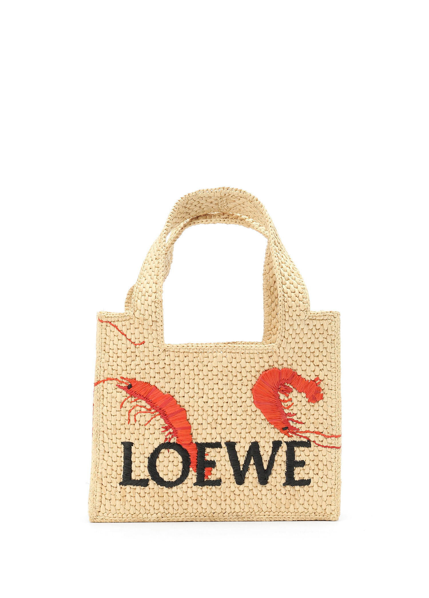 Loewe x Paula's Ibiza Bej Kadın Bej Kadın Rafya Plaj Çantası