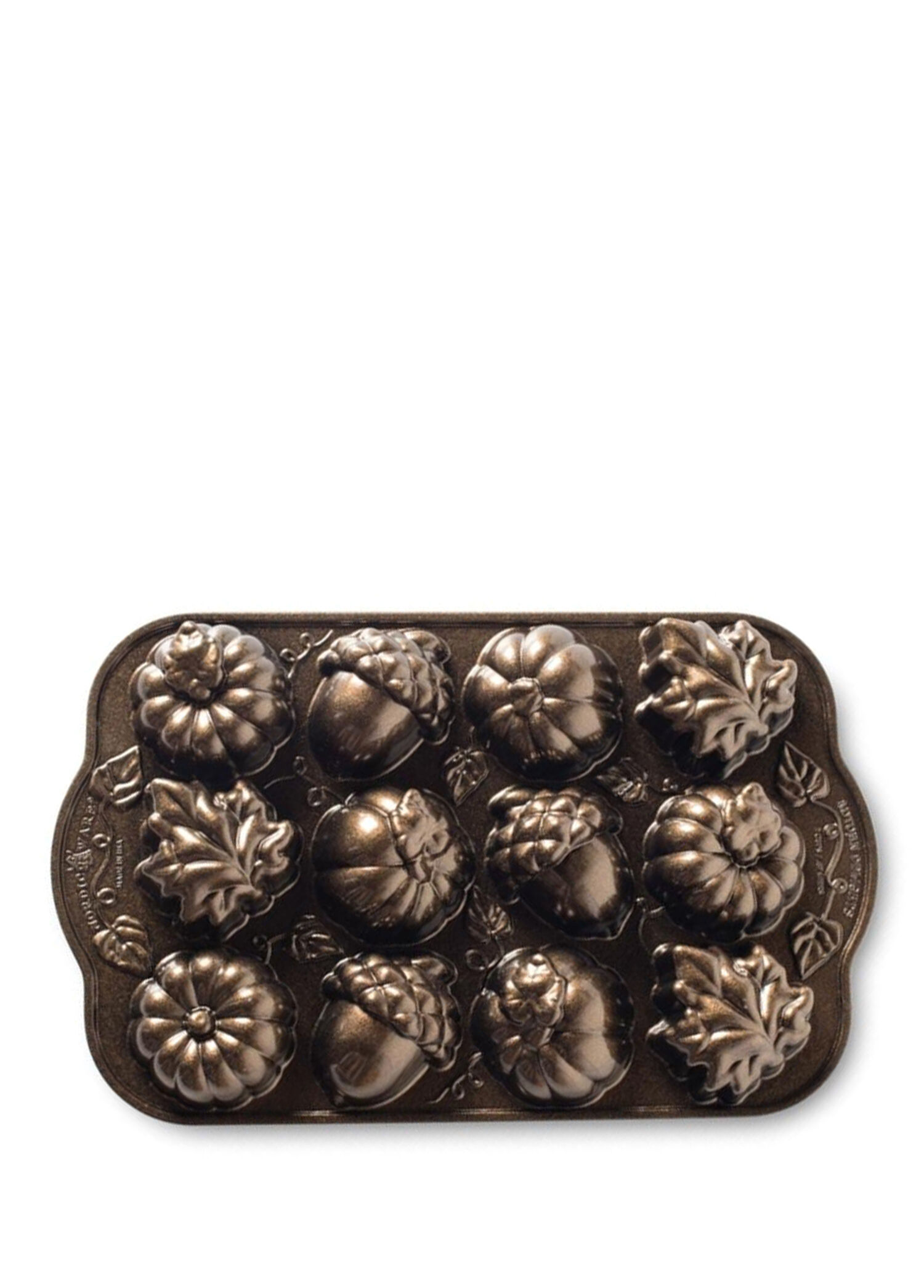 Mini Balkabakları Bronz Döküm Kek Kalıbı