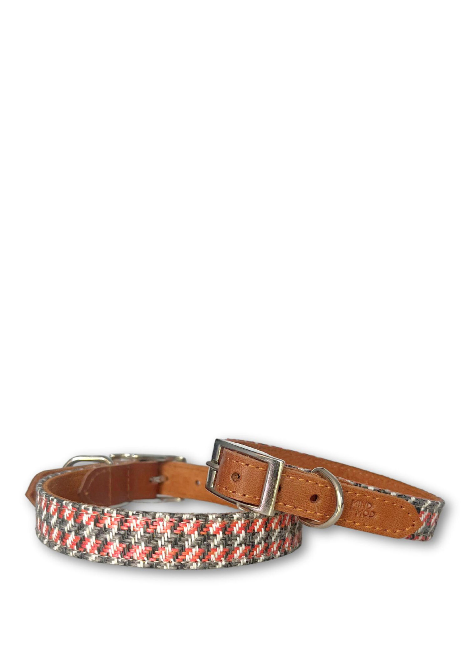 Hound’s Tooth Kırmızı Köpek Boyun Tasması