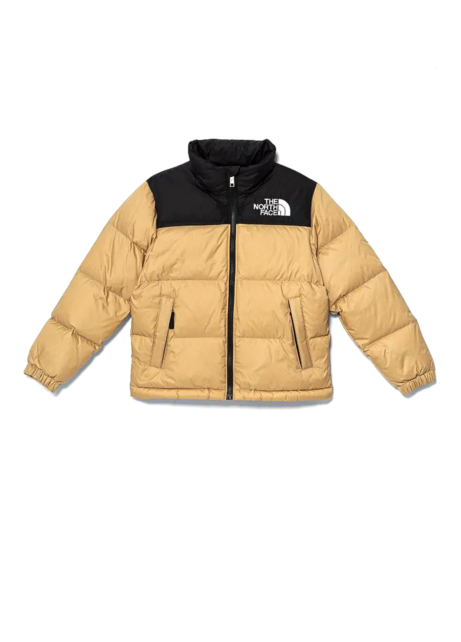 1996 Retro Nuptse Haki Unisex Çocuk Mont