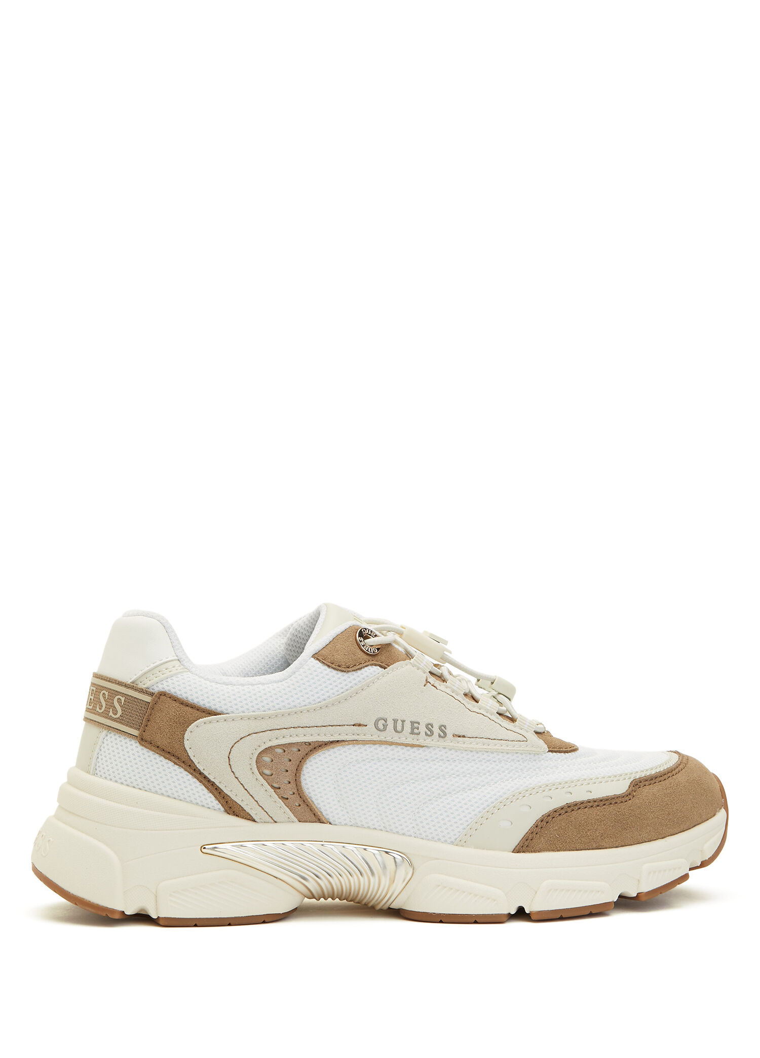 Guess Kahverengi Kadın Imeri Beyaz Kahverengi Kadın Sneaker