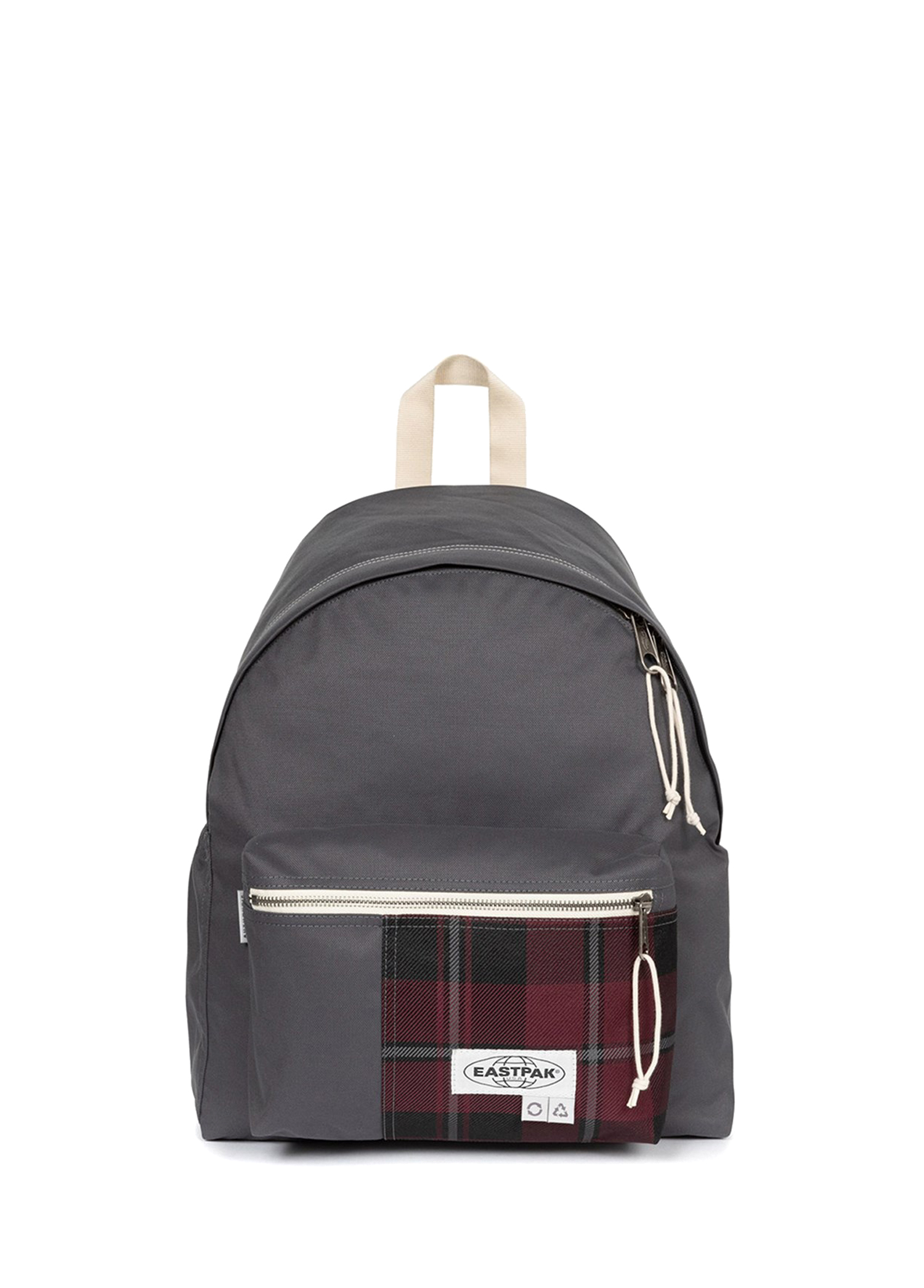 Beymen Padded Pakr Gri Patchli Logolu Kadın Sırt Çantası. 1 Beymen Padded Pakr Gri Patchli Logolu Kadın Sırt Çantası. 1