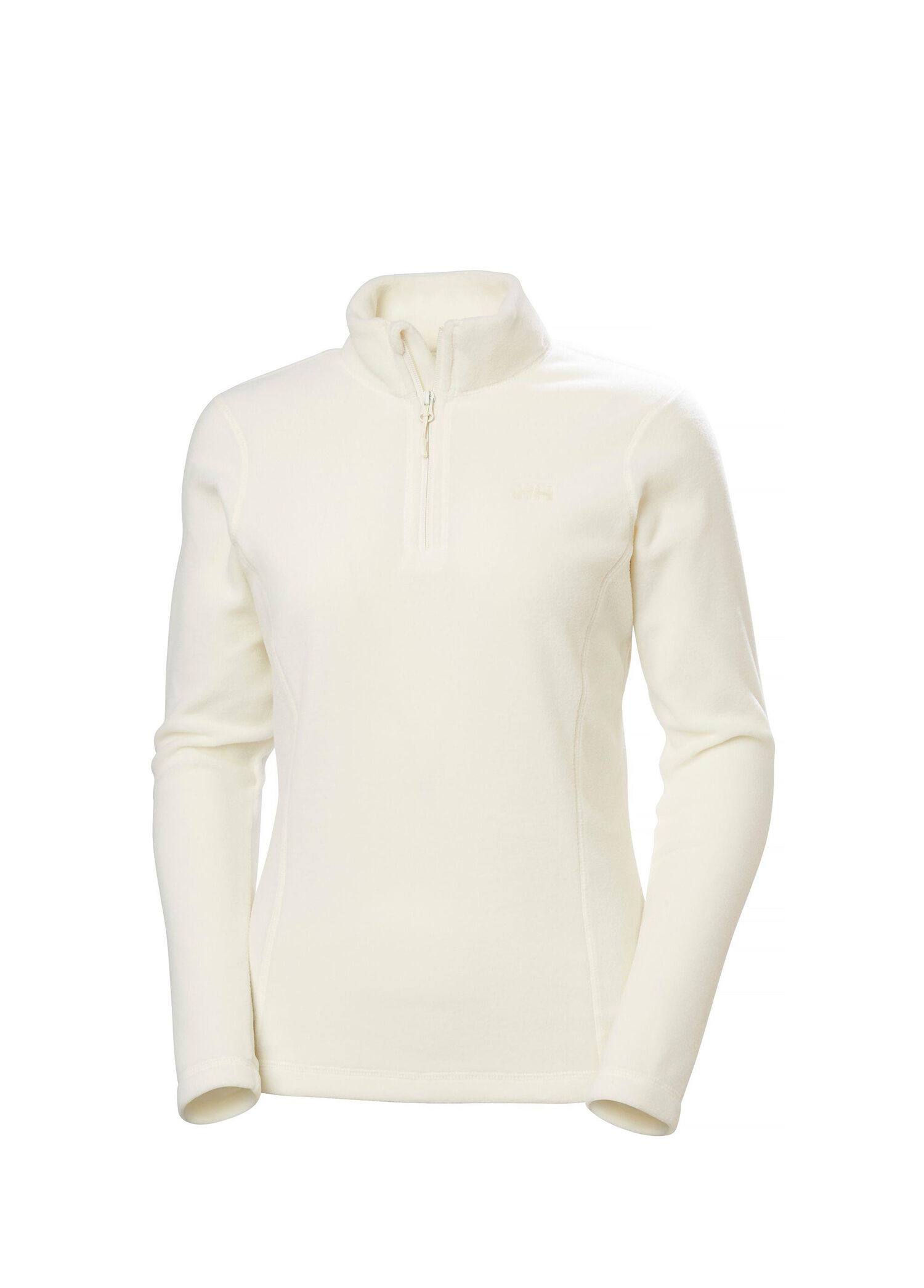 Yarım Fermuar Ekru Kadın Polar Sweatshirt