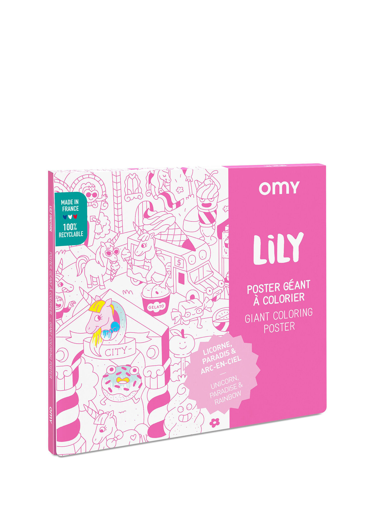 Lily Dev Boyama Posteri