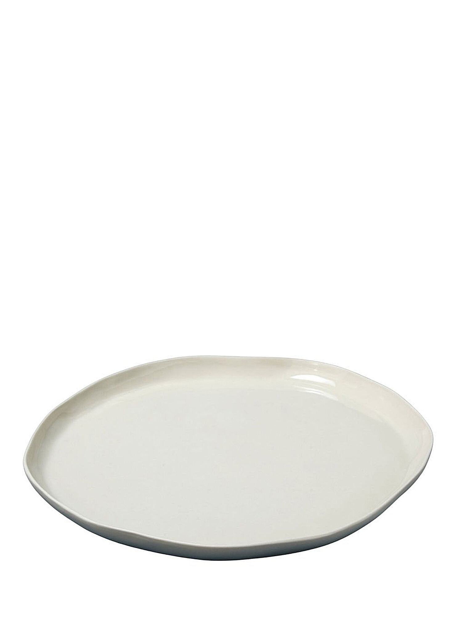 Beyaz Stoneware Servis Tabağı 29 cm