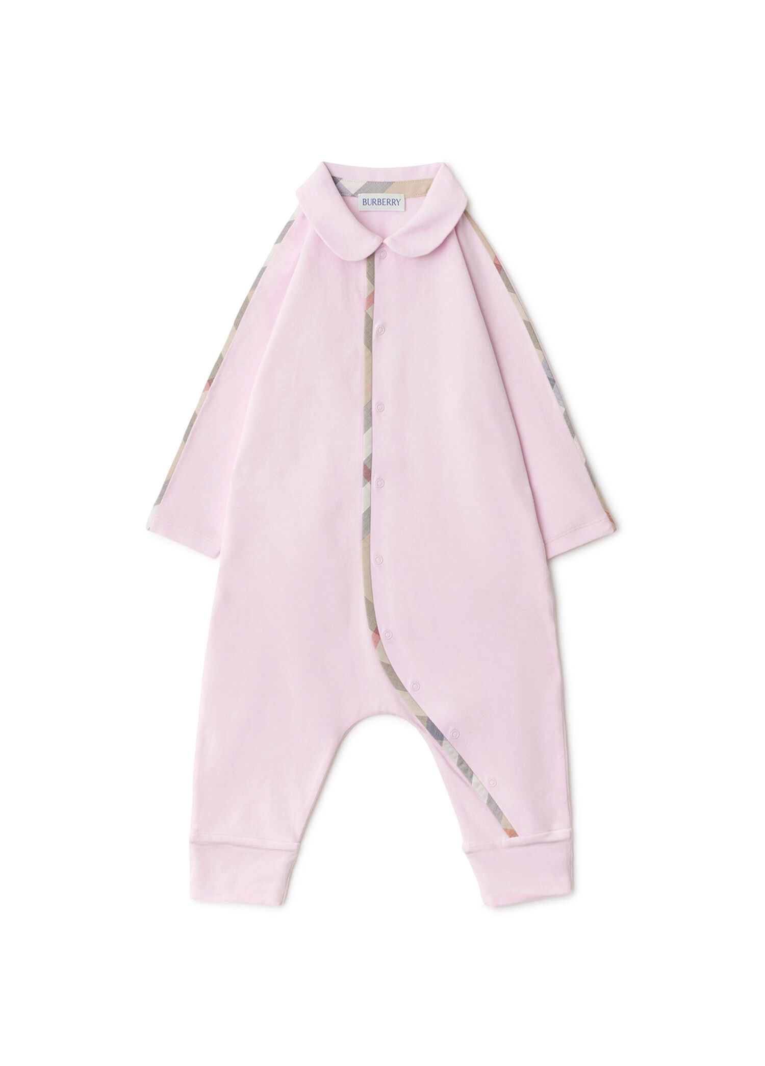 Hamilton Stretch Cotton Three Piece Pembe Pamuklu Kız Bebek Hediye Seti
