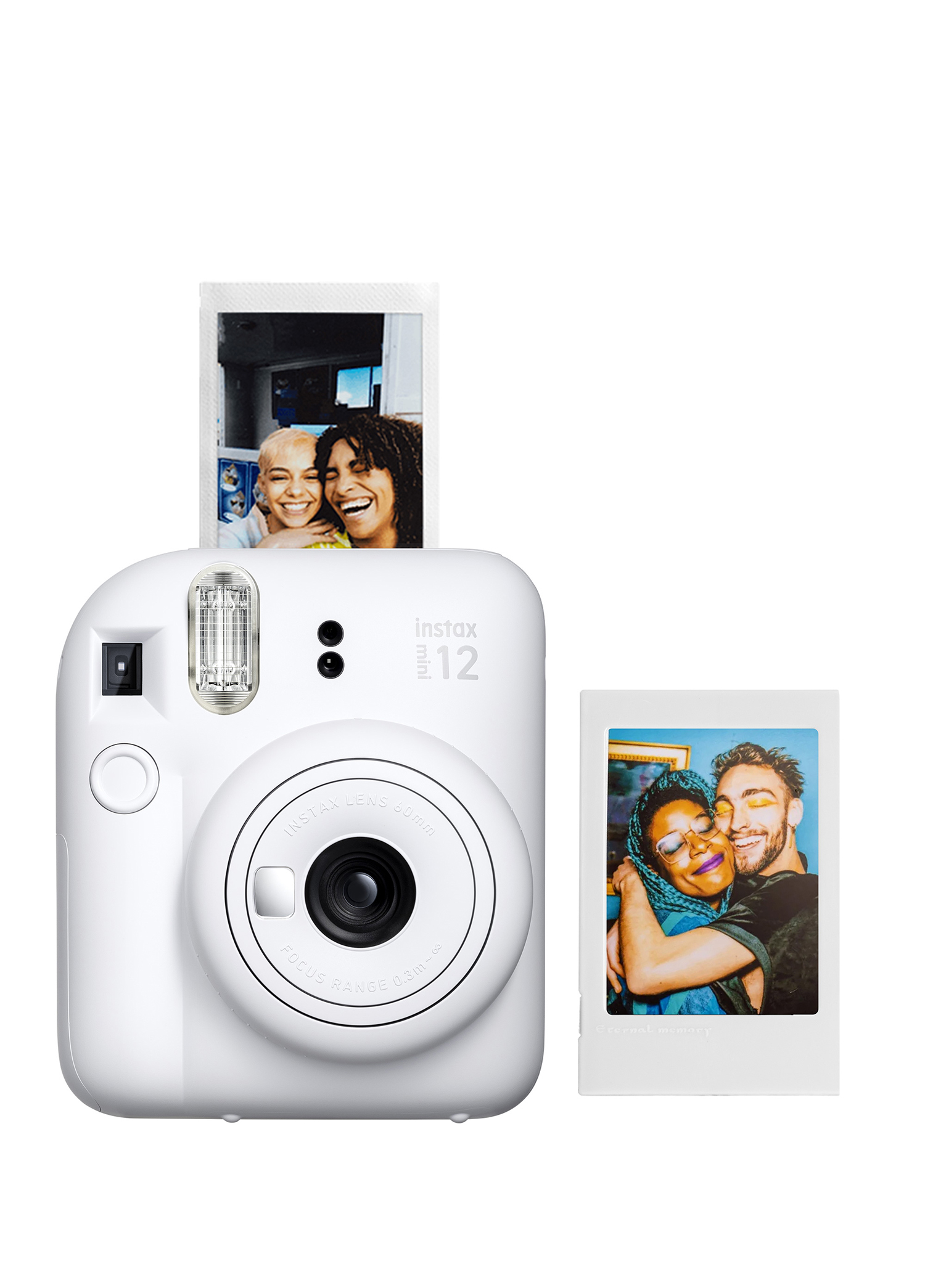 Instax Mini 12 Beyaz Fotoğraf Makinesi + Fotoğraf Çerçeve Seti