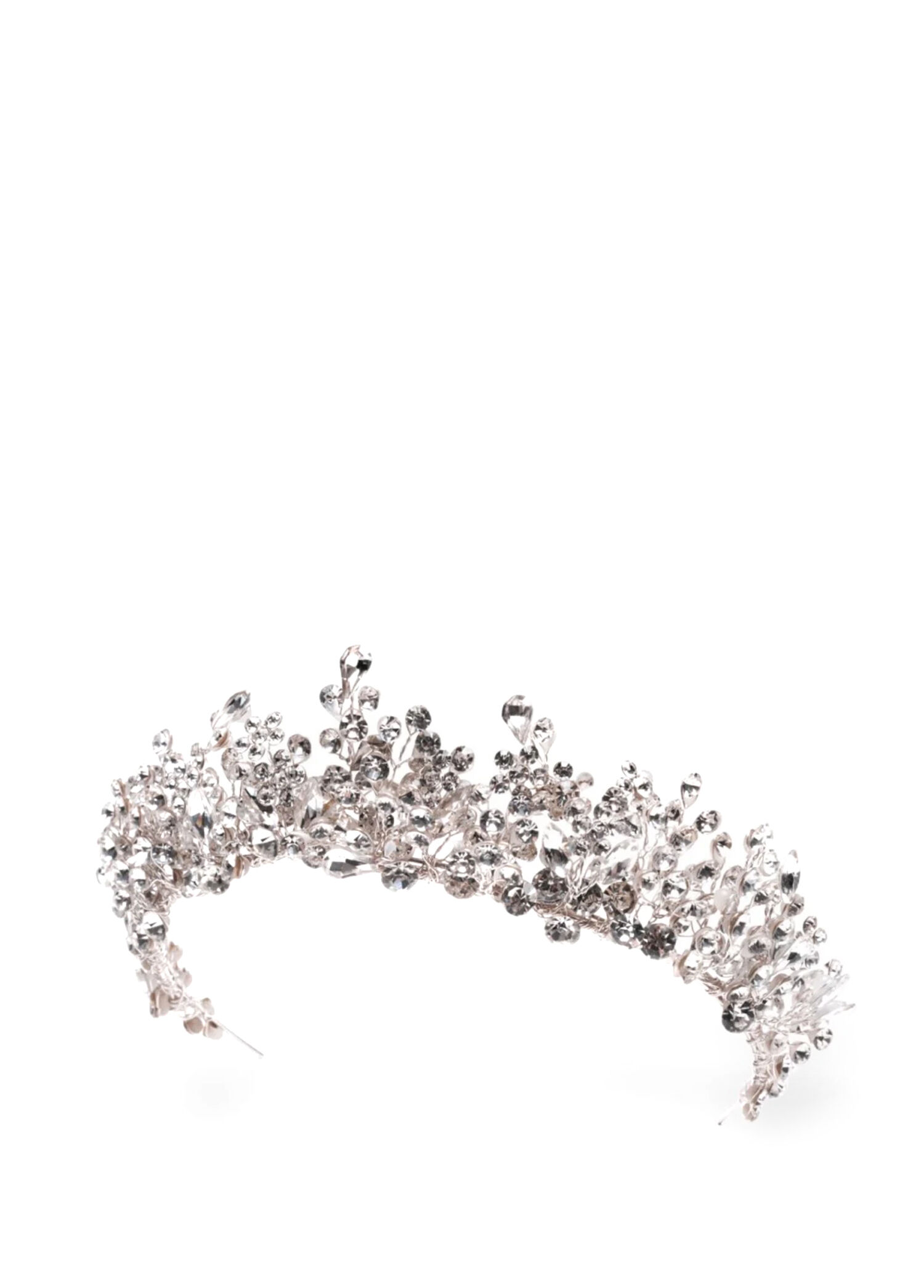 Gracia Swarovski Kristal Taşlı Gelin Tacı