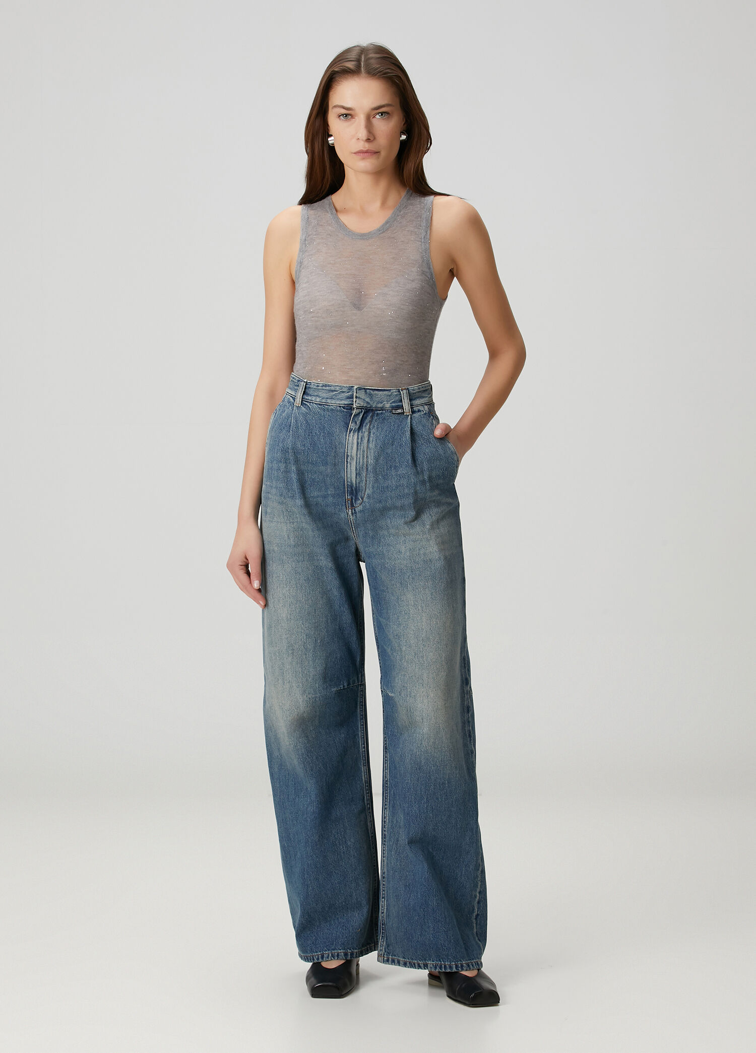 Mavi Wide Leg Jean Pantolon