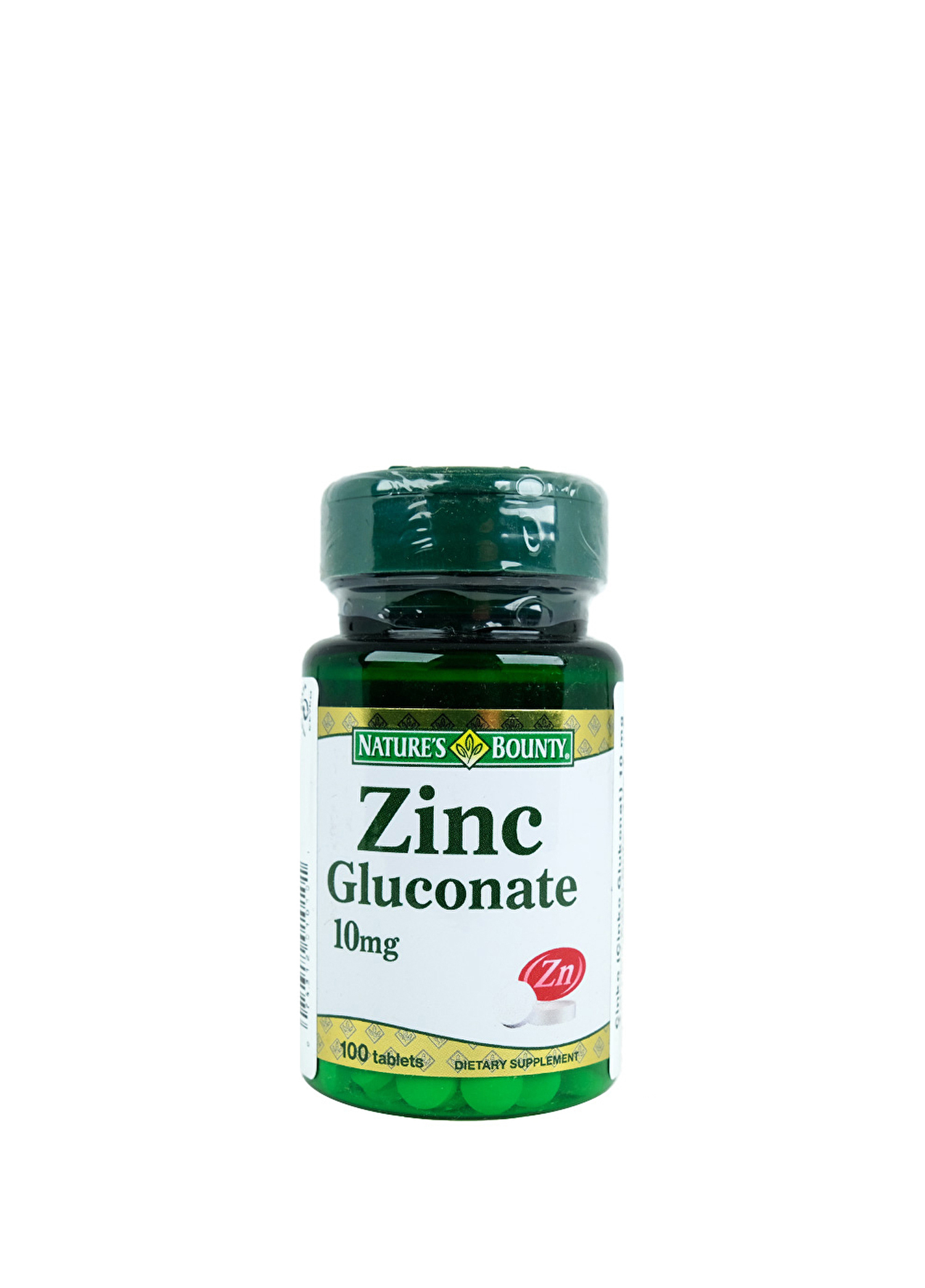 Zinc Gluconate Takviye Edici Gıda 10 Mg 100 Tablet