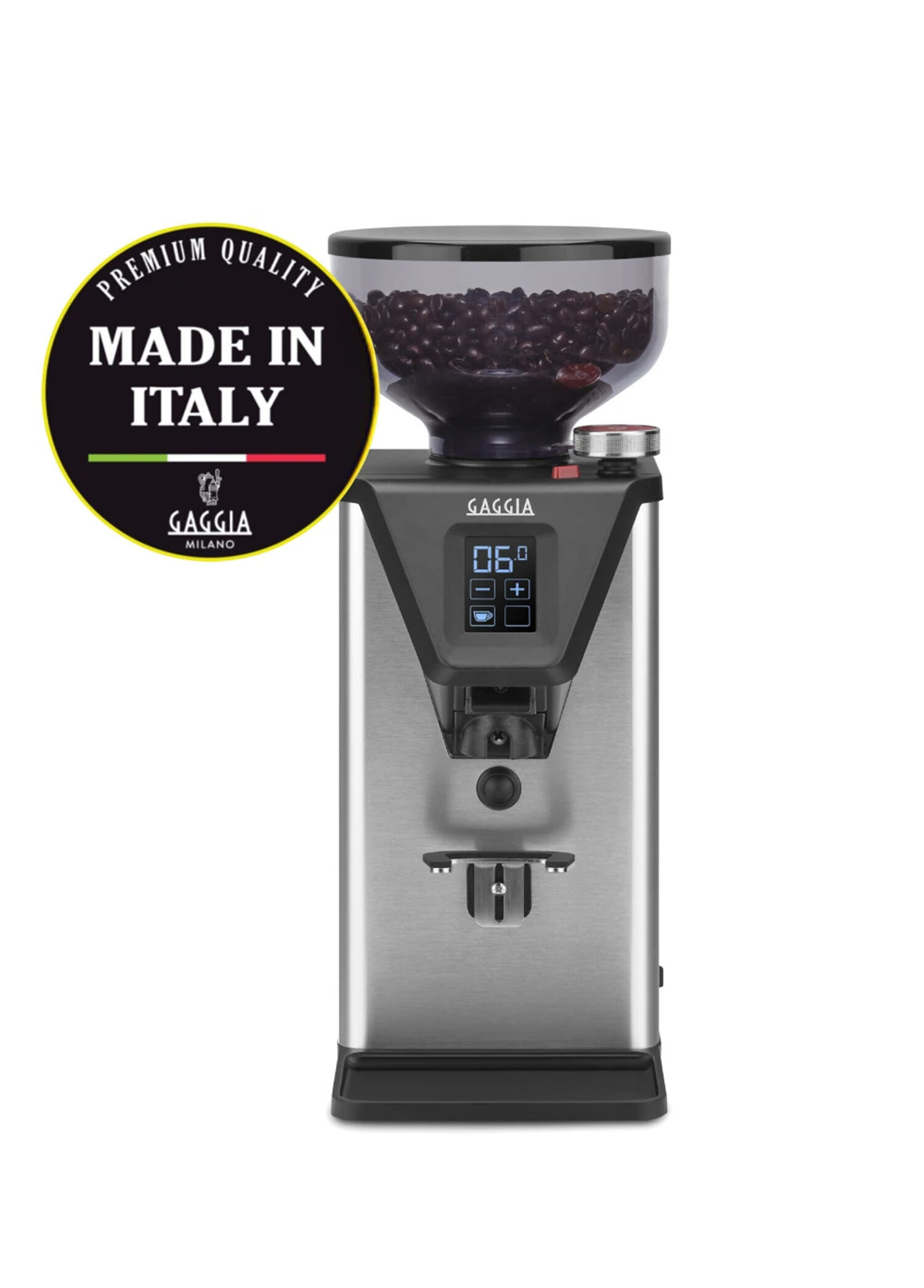 Gaggia - Milano MDF 55 Kahve Öğütücü - Metalik