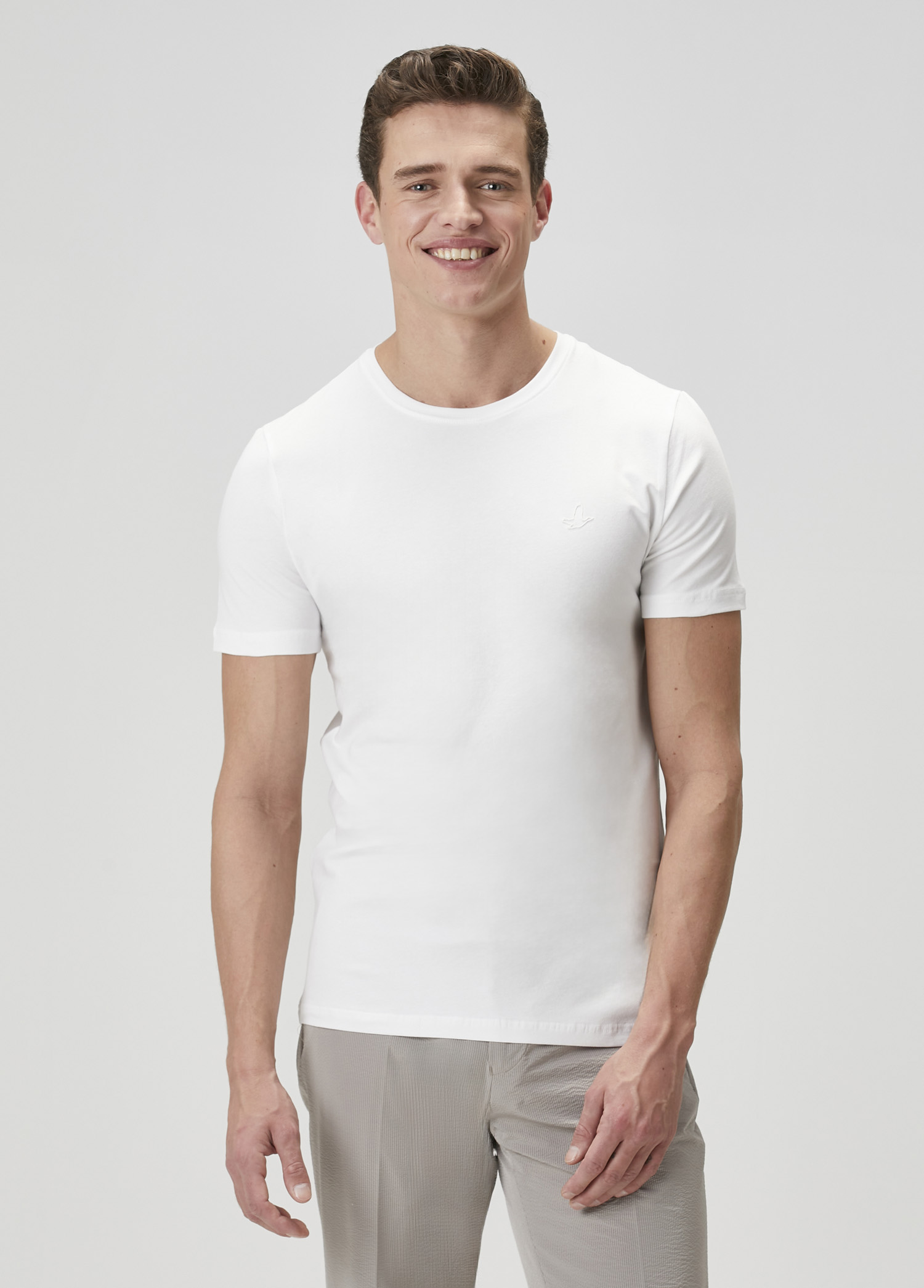 Beyaz Basic T-shirt