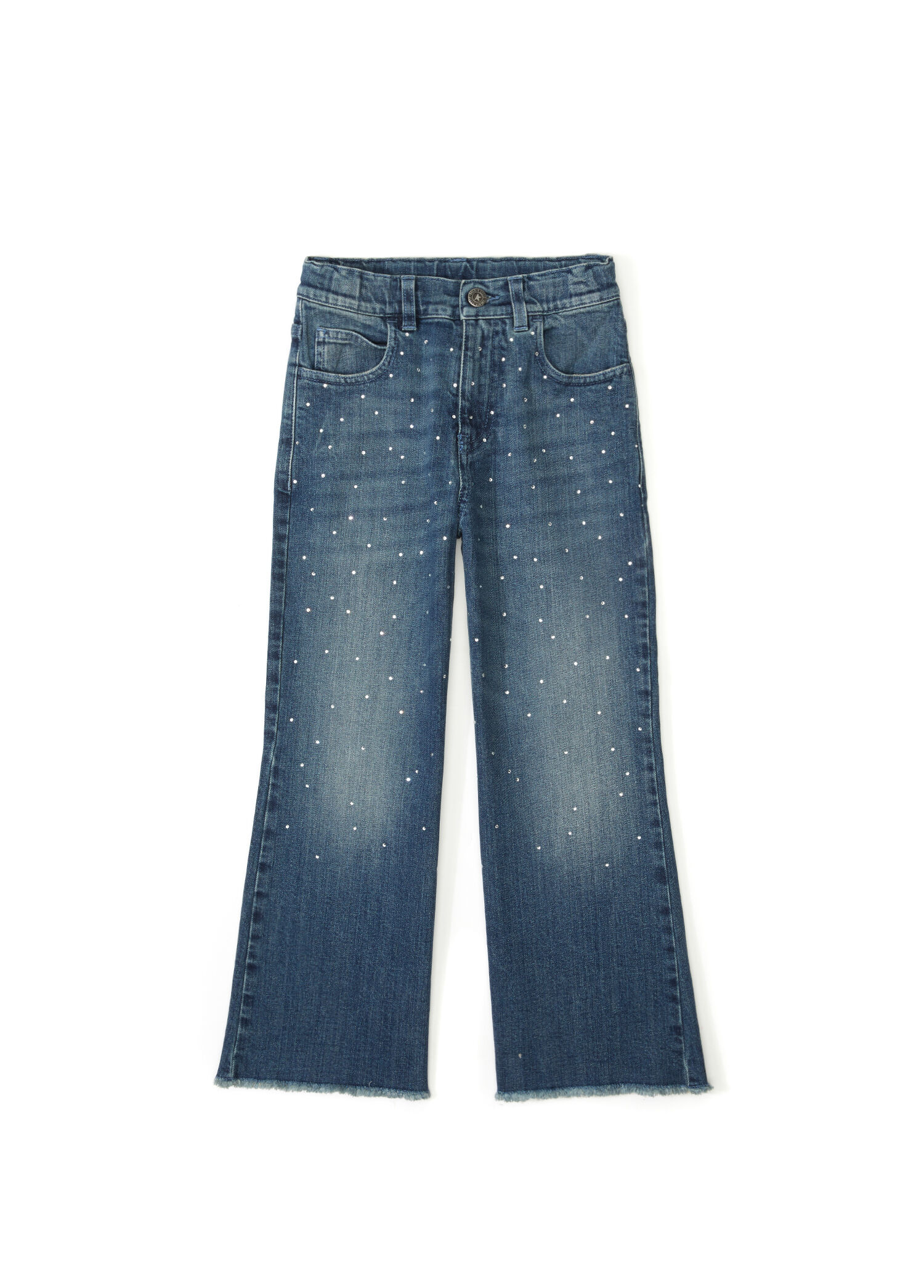 Mavi Kız Çocuk Jean Pantolon
