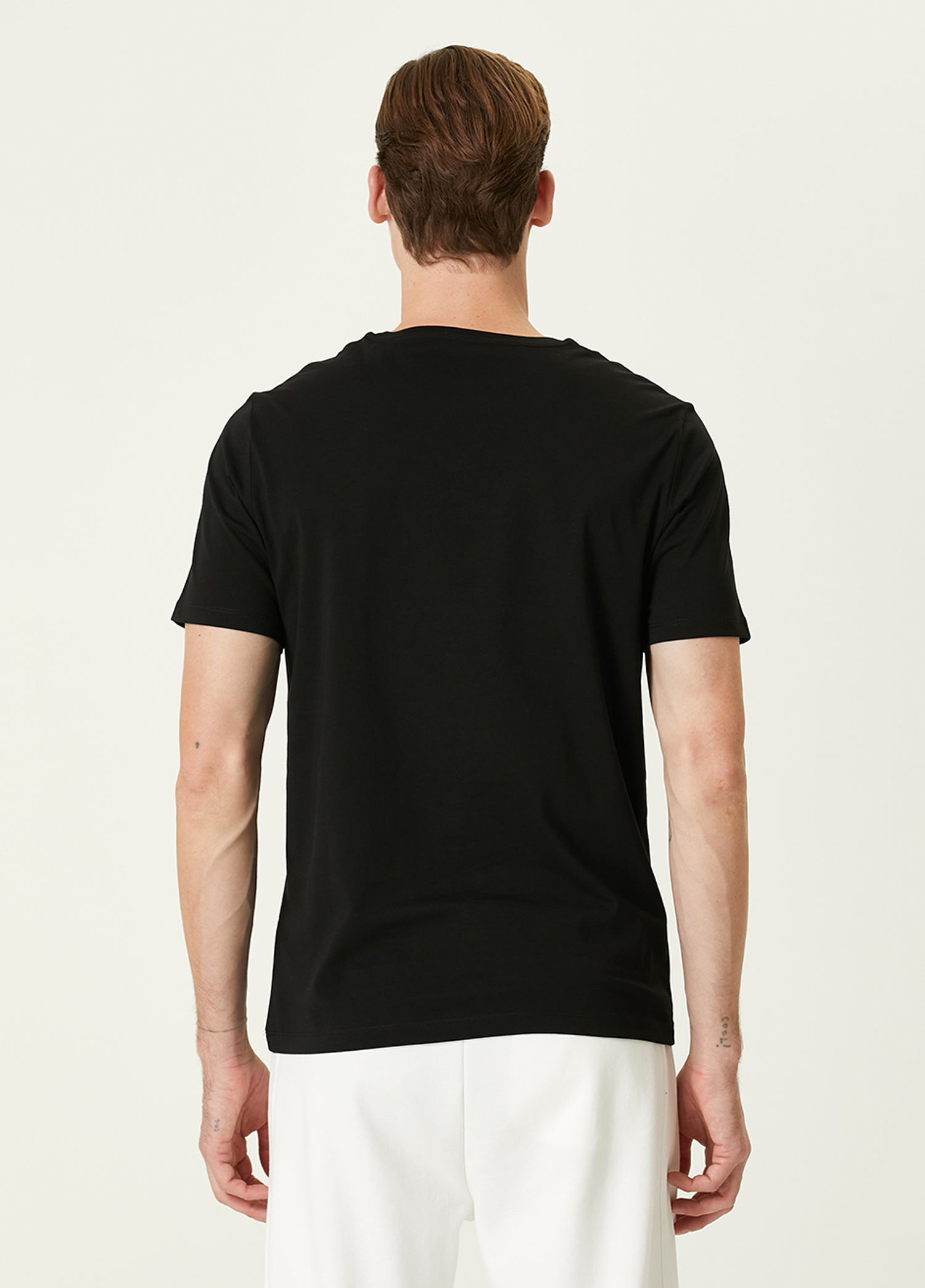 Siyah Basic T-shirt_4
