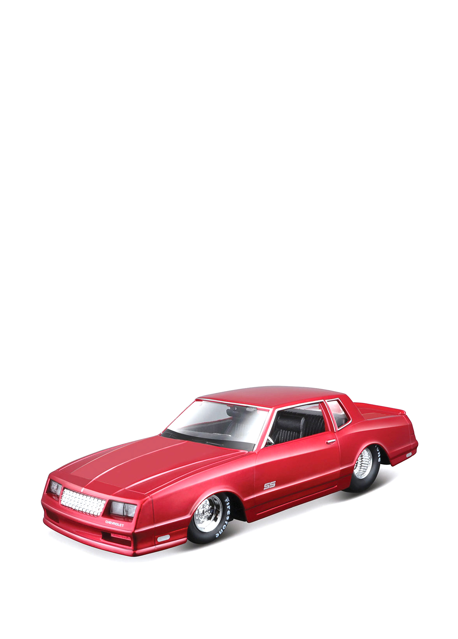 1/24 1986 Chevrolet Monte Carlo SS Kırmızı Model Araba