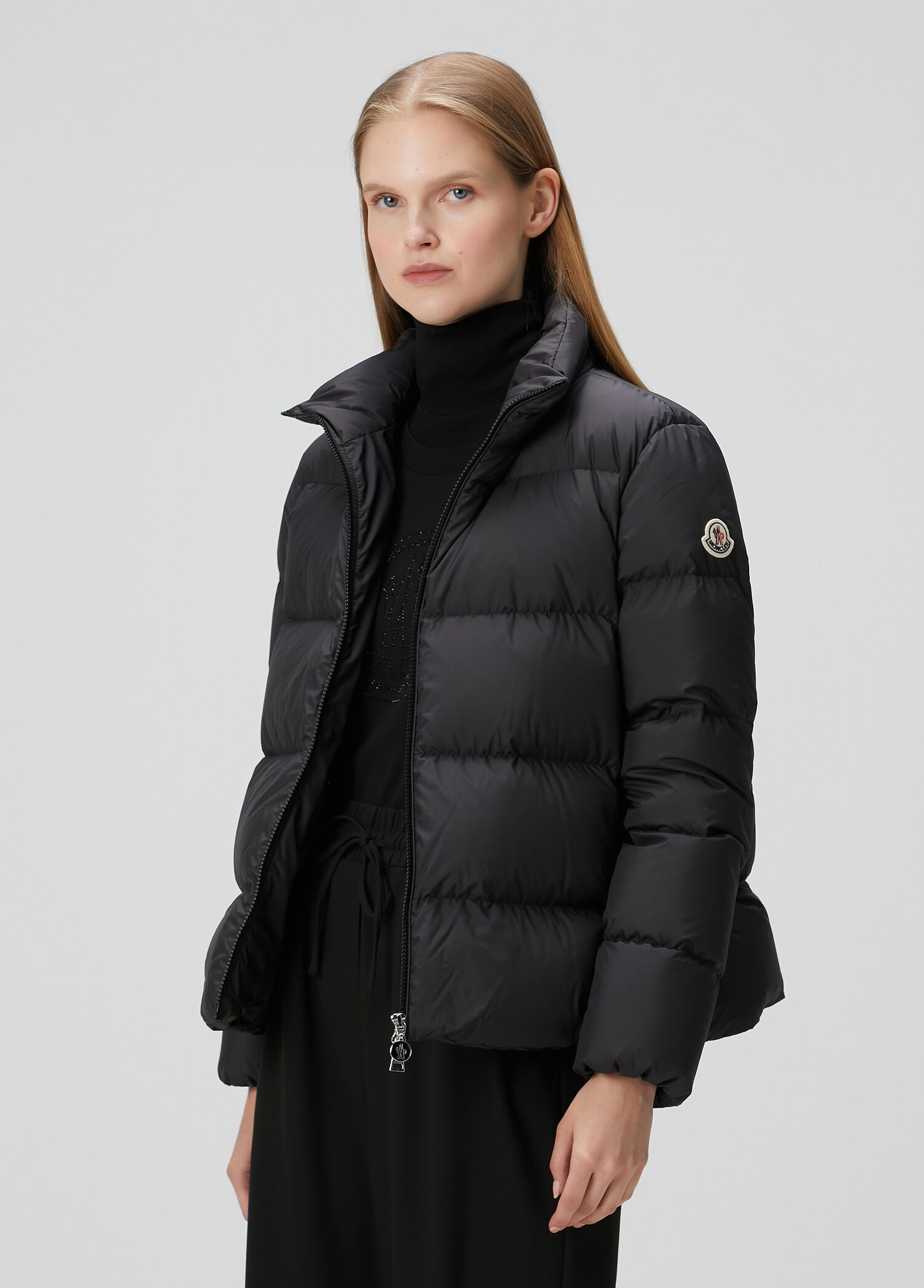 トップス MONCLER XS BLACK ZIP UP CARDIGAN | MONCLER(モンクレール) / アウター ブルゾン