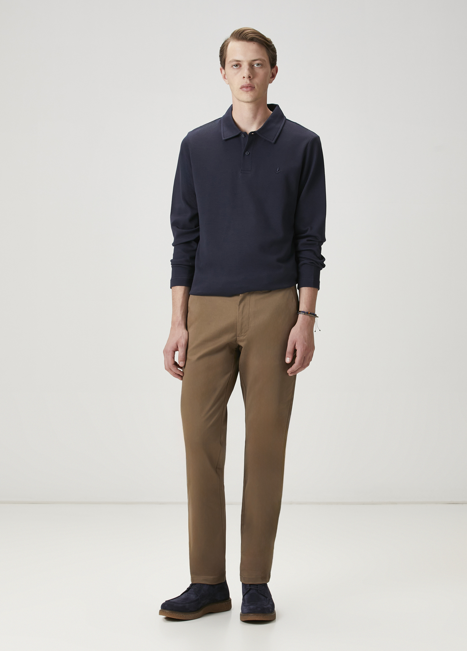 Lacivert Polo T-shirt_1