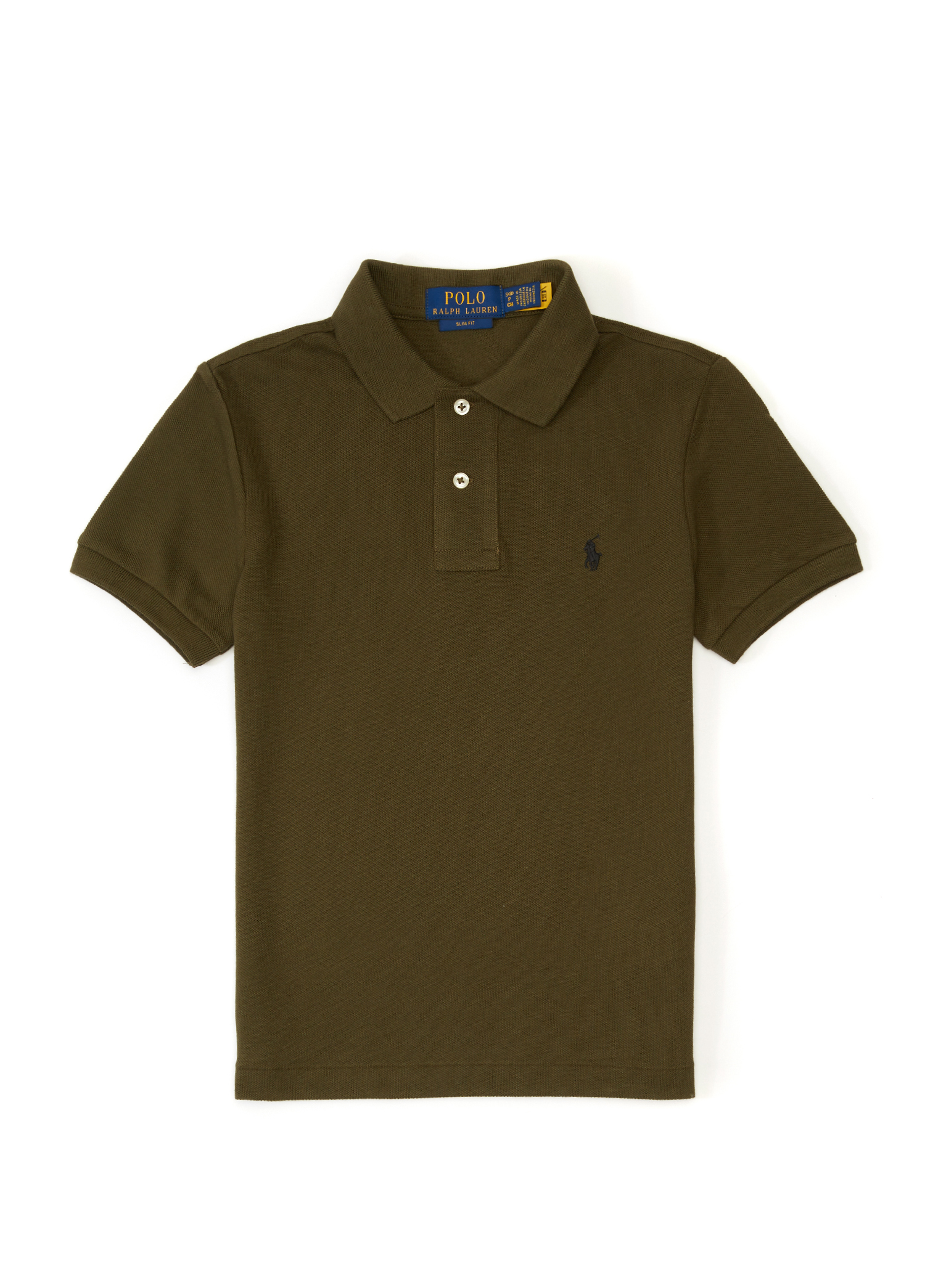 Haki Çocuk Polo T-shirt