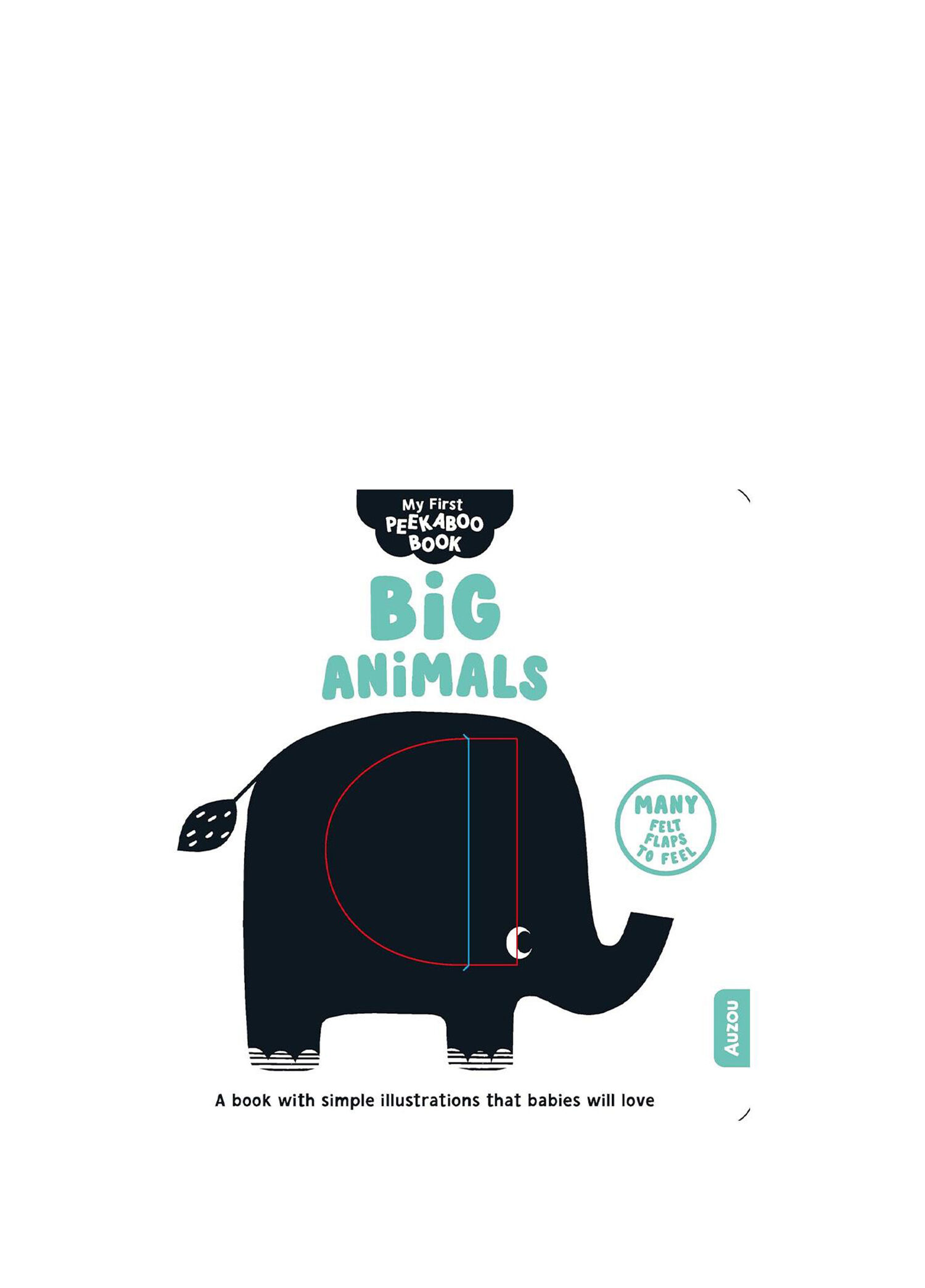 Big Animals My First Peekaboo Book Çocuk İngilizce Eğitici Kitap