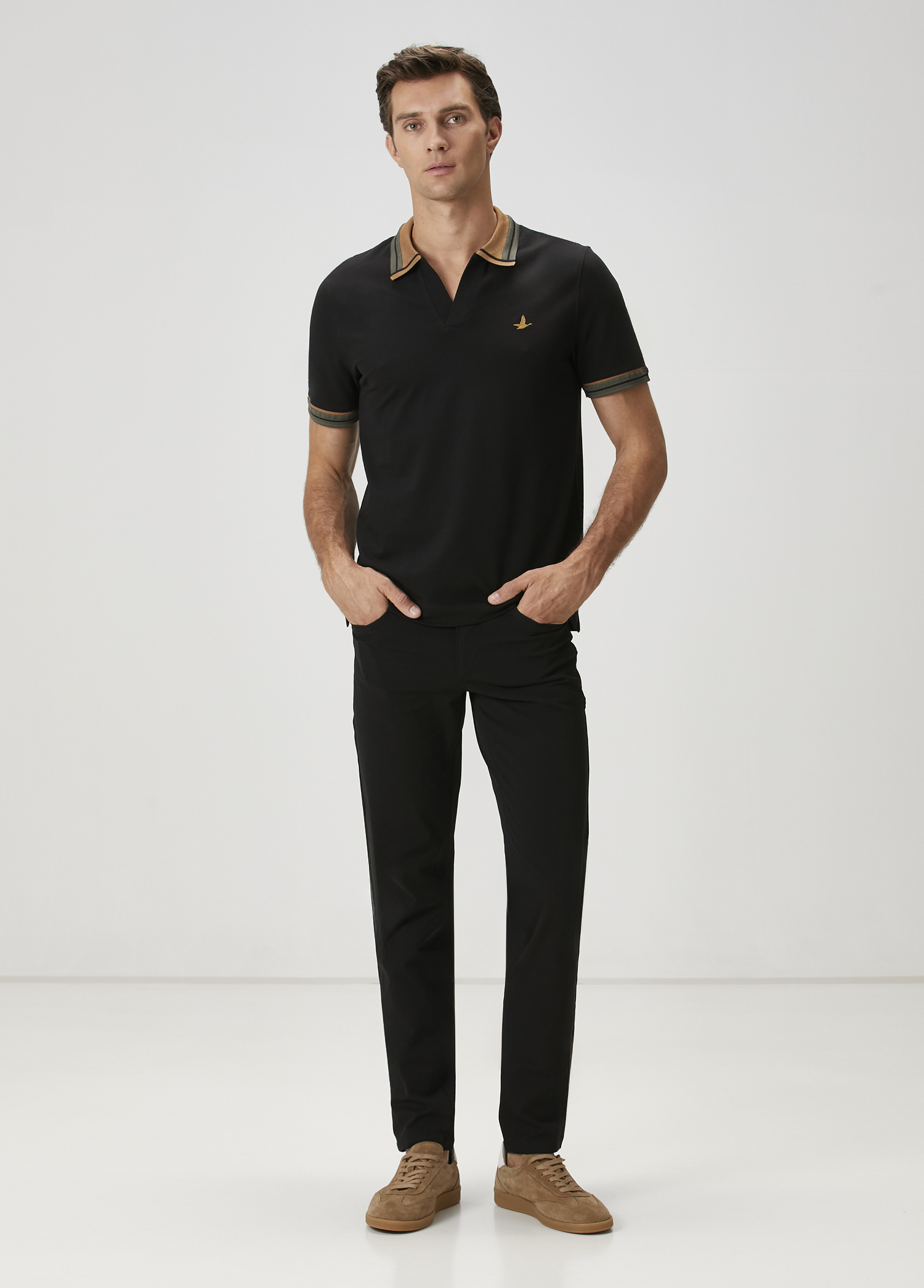 Comfort Fit Siyah T-shirt_1