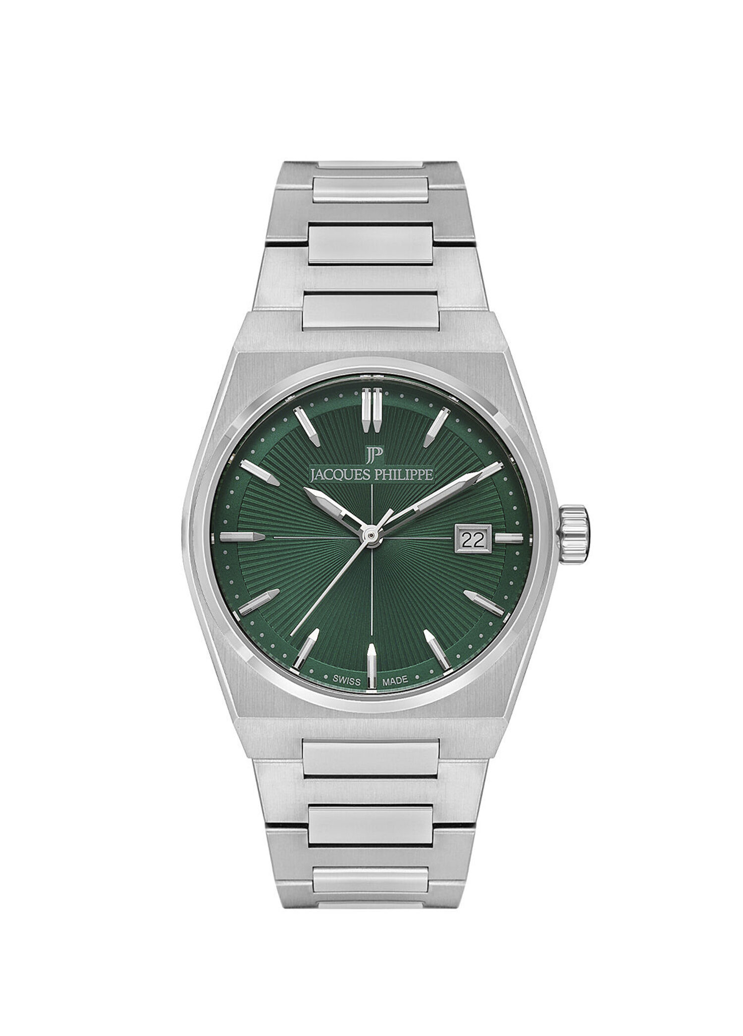Jacques Philippe Metalik Gri Kadın JPQLS5213X6SG Aurora Lady