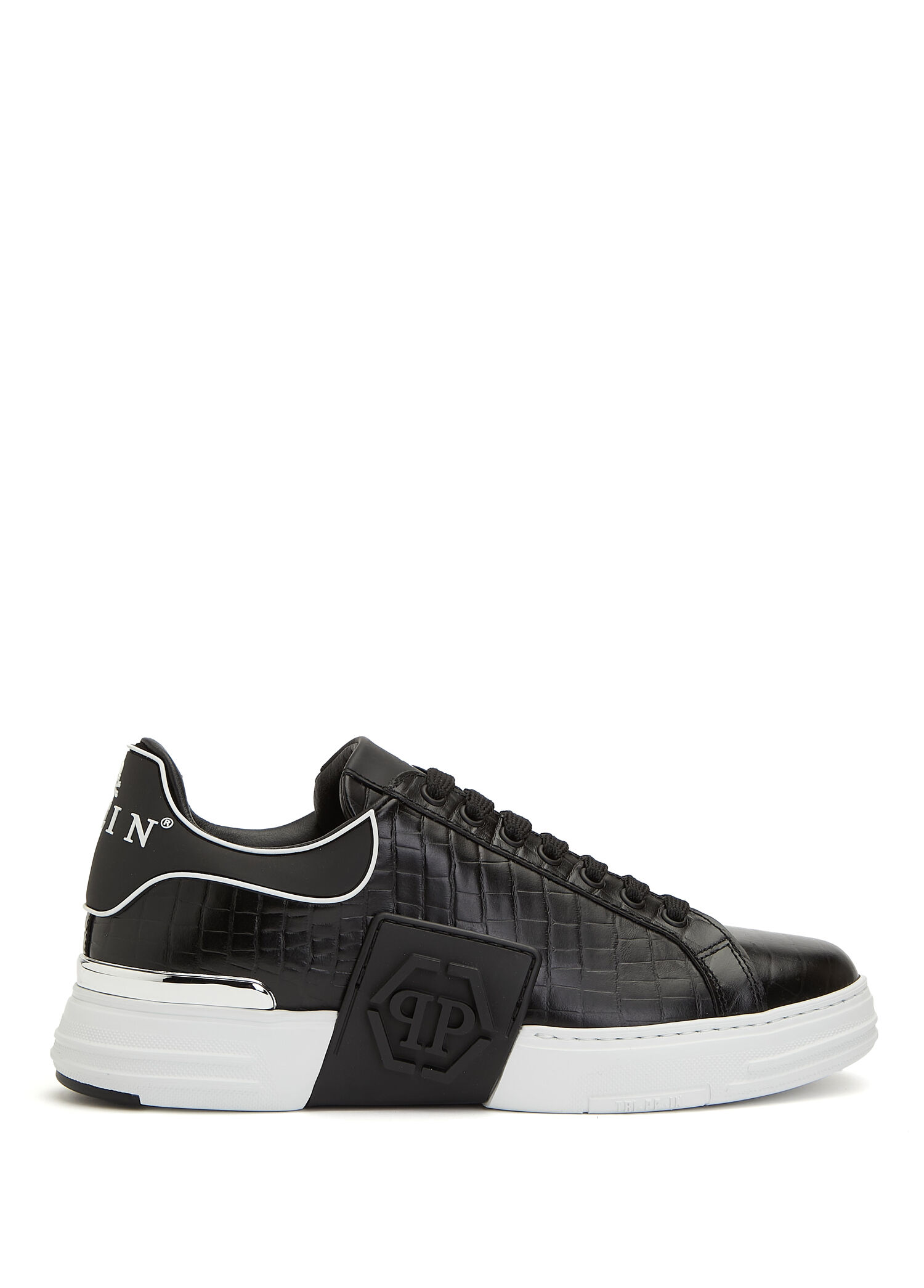 Siyah Erkek Deri Sneaker