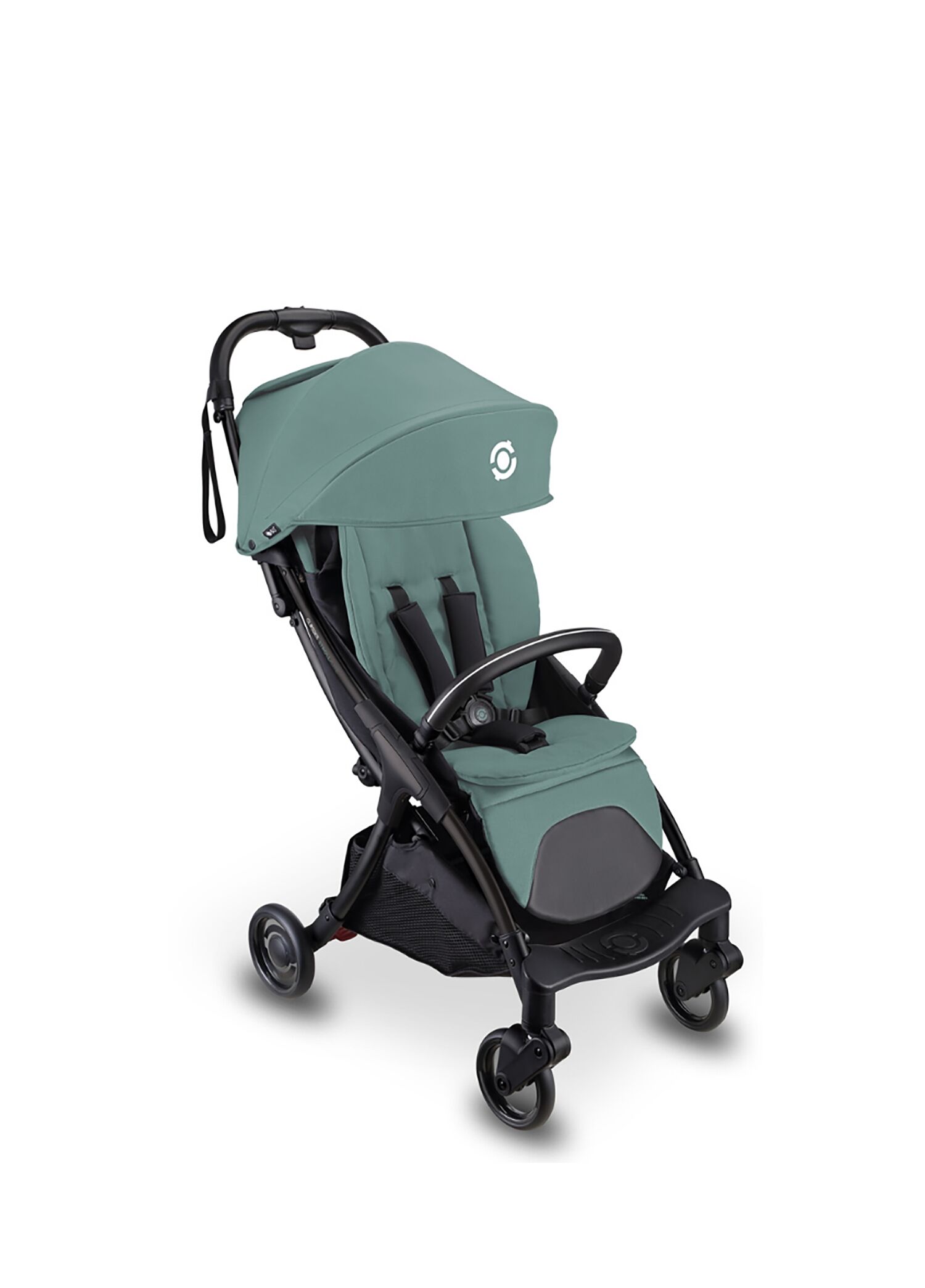 Stroll-lite Koyu Yeşil Otomatik Katlanabilen Bebek Arabası