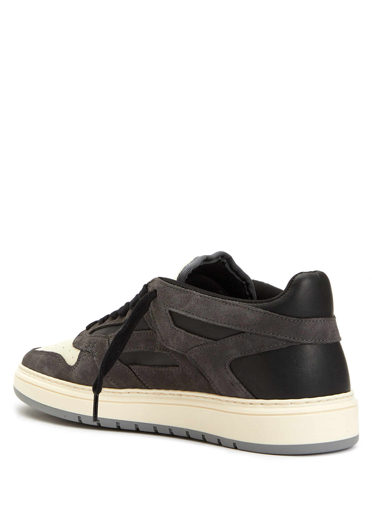 Beymen Antrasit Beyaz Logolu Erkek Süet Sneaker. 3 Beymen Antrasit Beyaz Logolu Erkek Süet Sneaker. 3