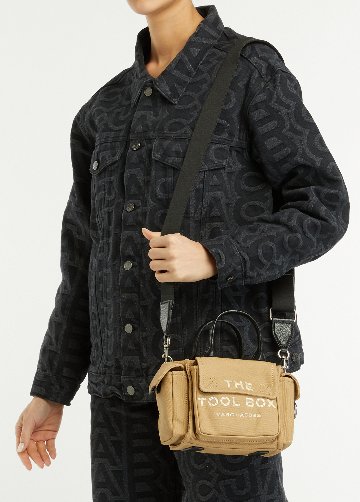 Marc Jacobs Kamel Kadın The Tool Box Camel Kadın Kanvas Omuz