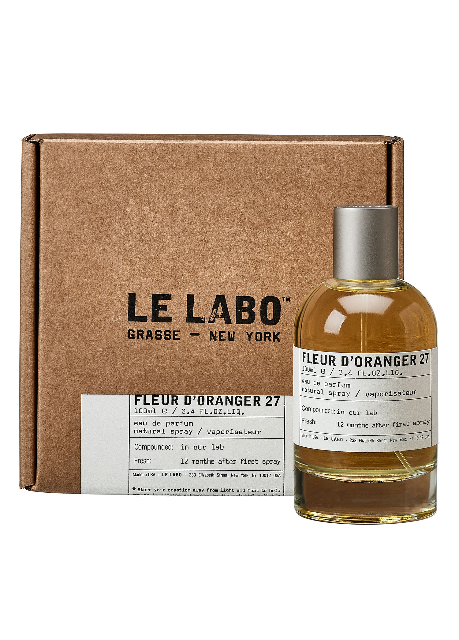 Le Labo - Fleur d'Oranger 27 - Eau de Parfum -